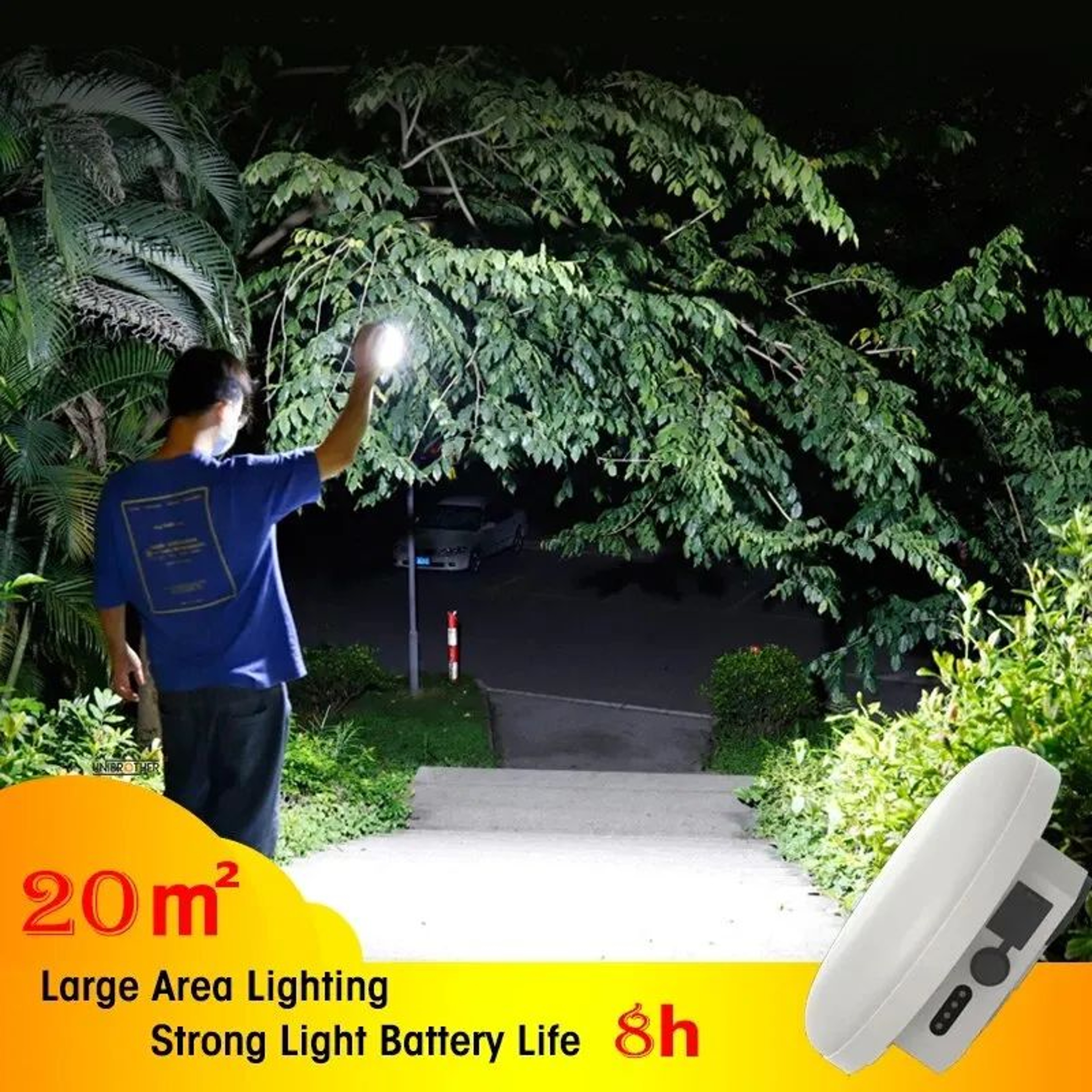 Powerful Magnetic Rechargeable Camping Lantern 2