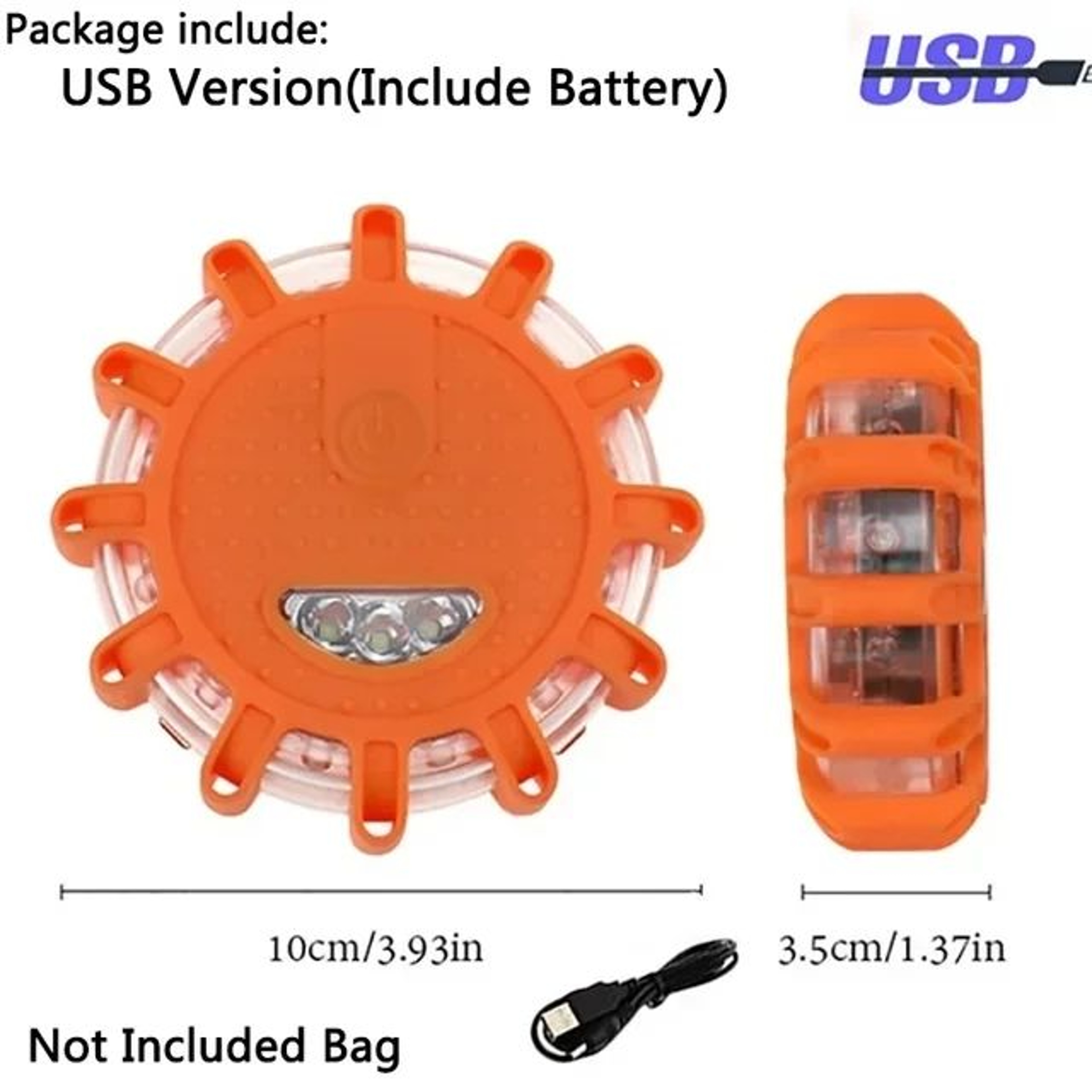 9 Mode Rechargeable LED Emergency Flare 8