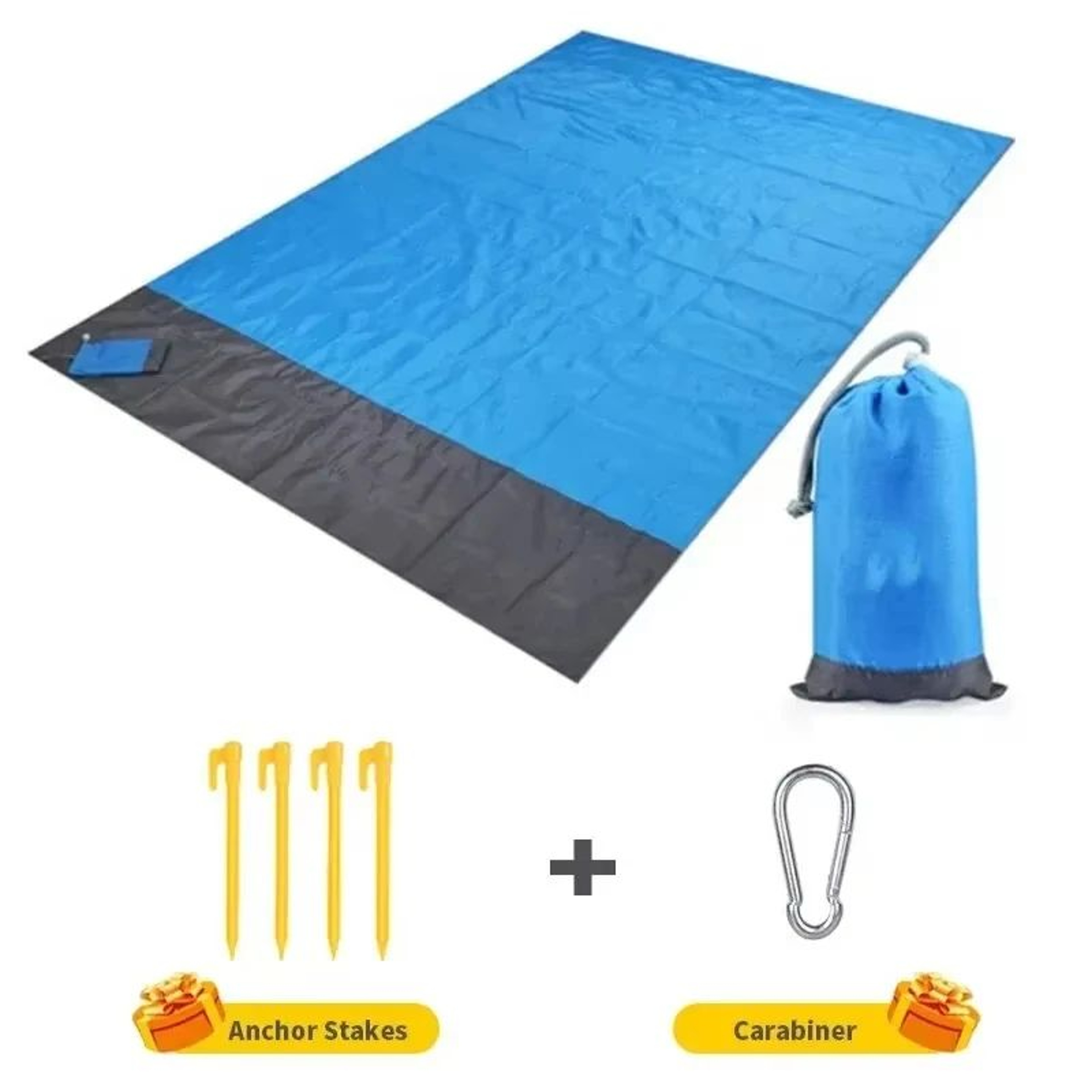 Waterproof Sandproof Beach Blanket 0