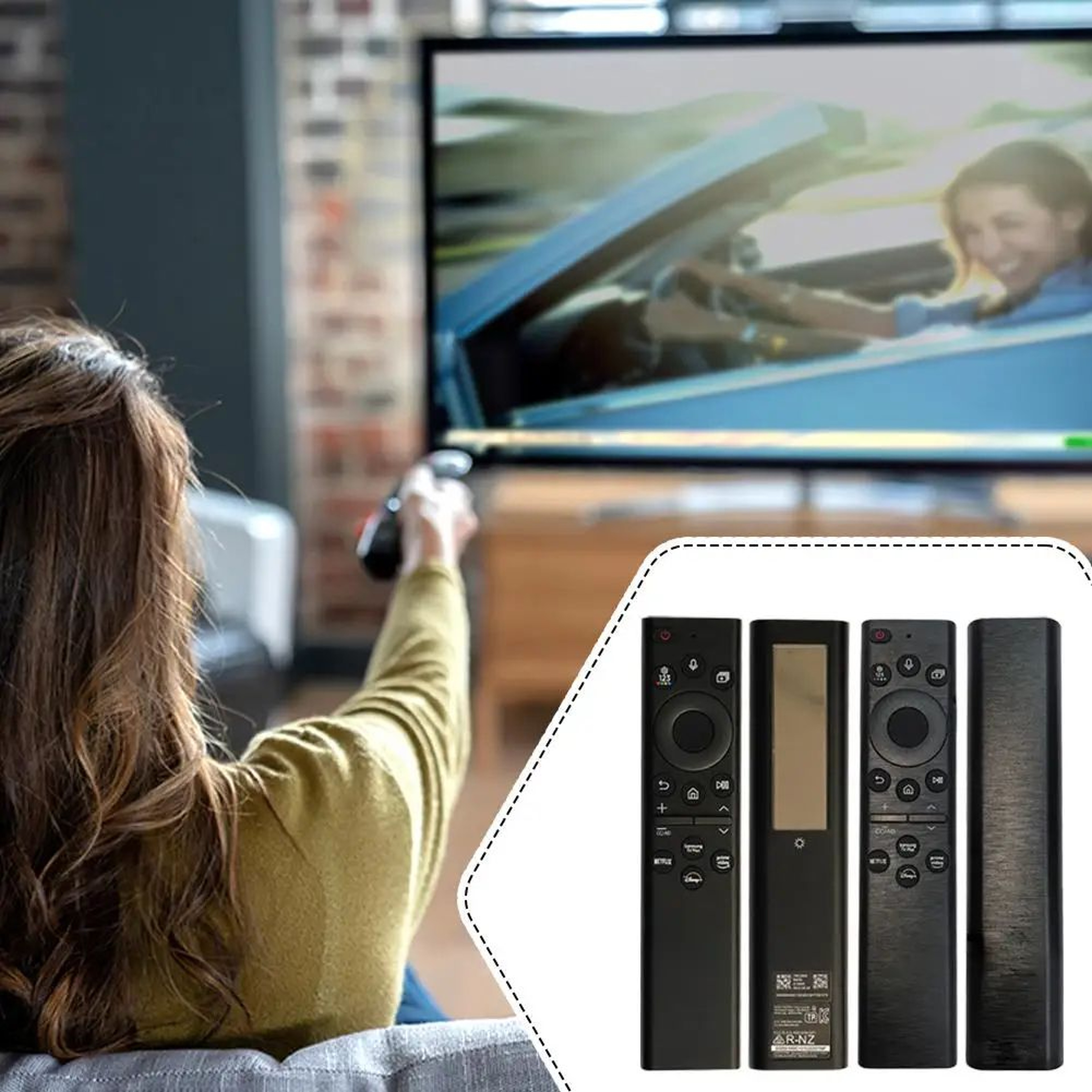 BN59 01385A Solar Voice TV Remote 0