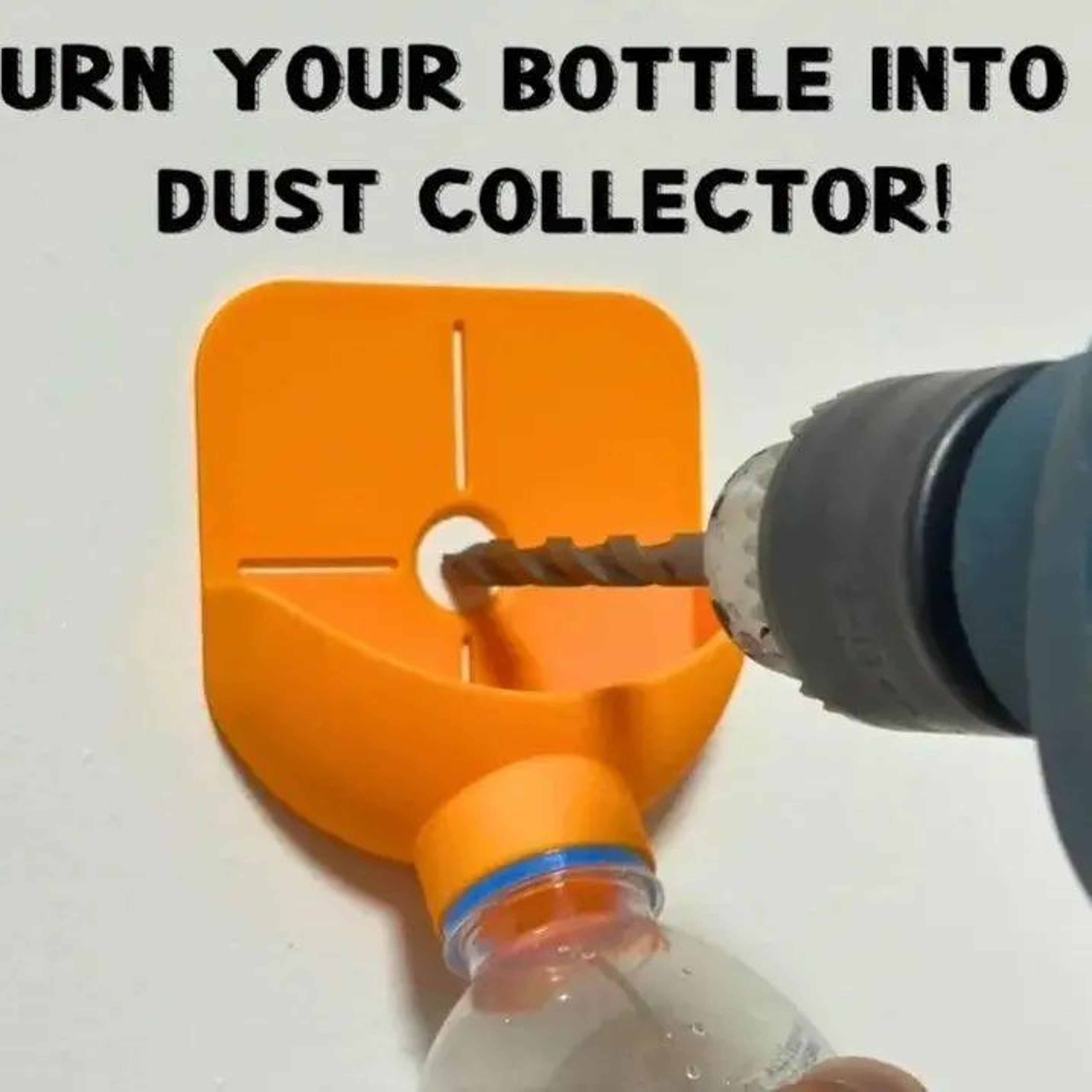 Reusable Electric Drill Dust Collector 4