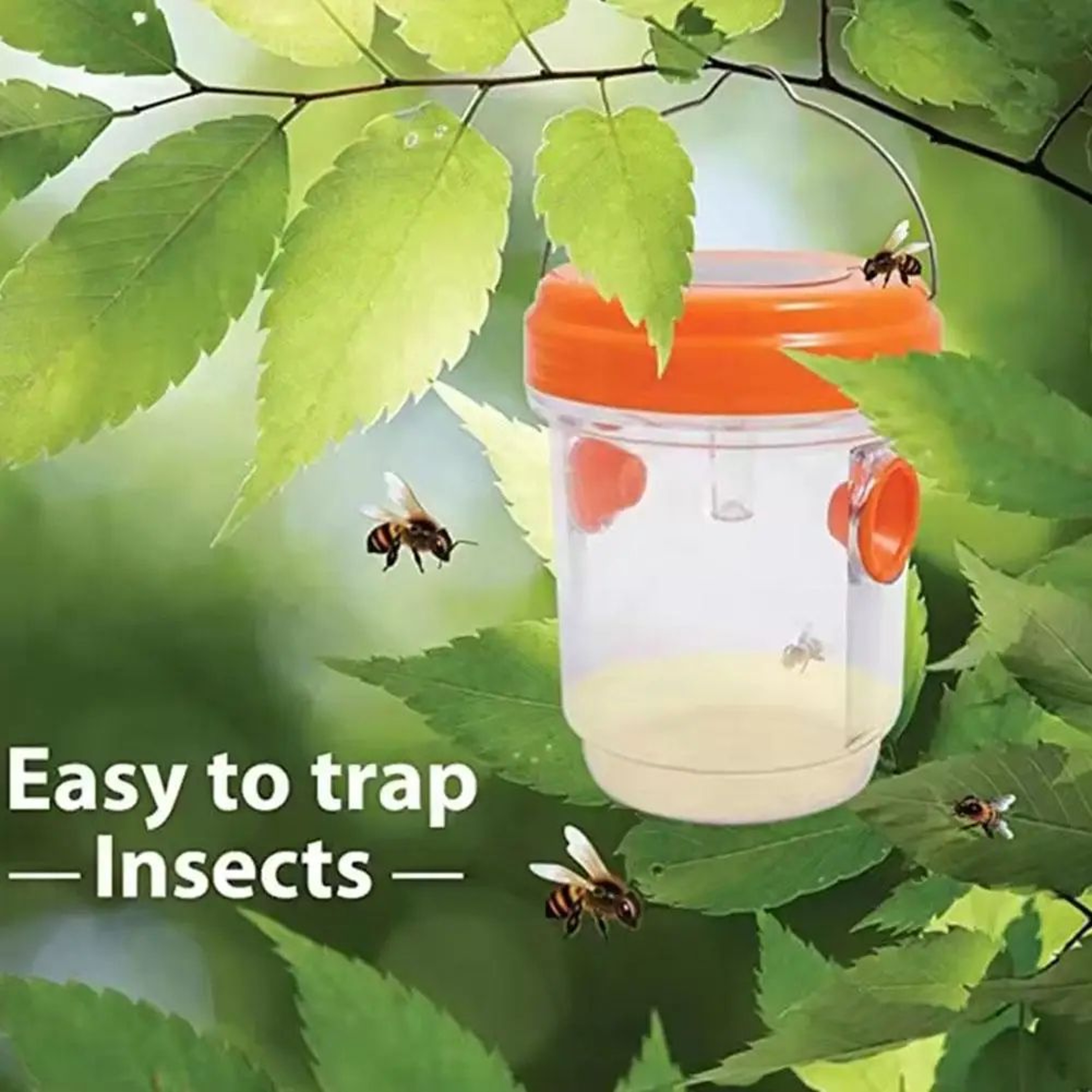 Solar Powered Hanging Wasp Trap 1