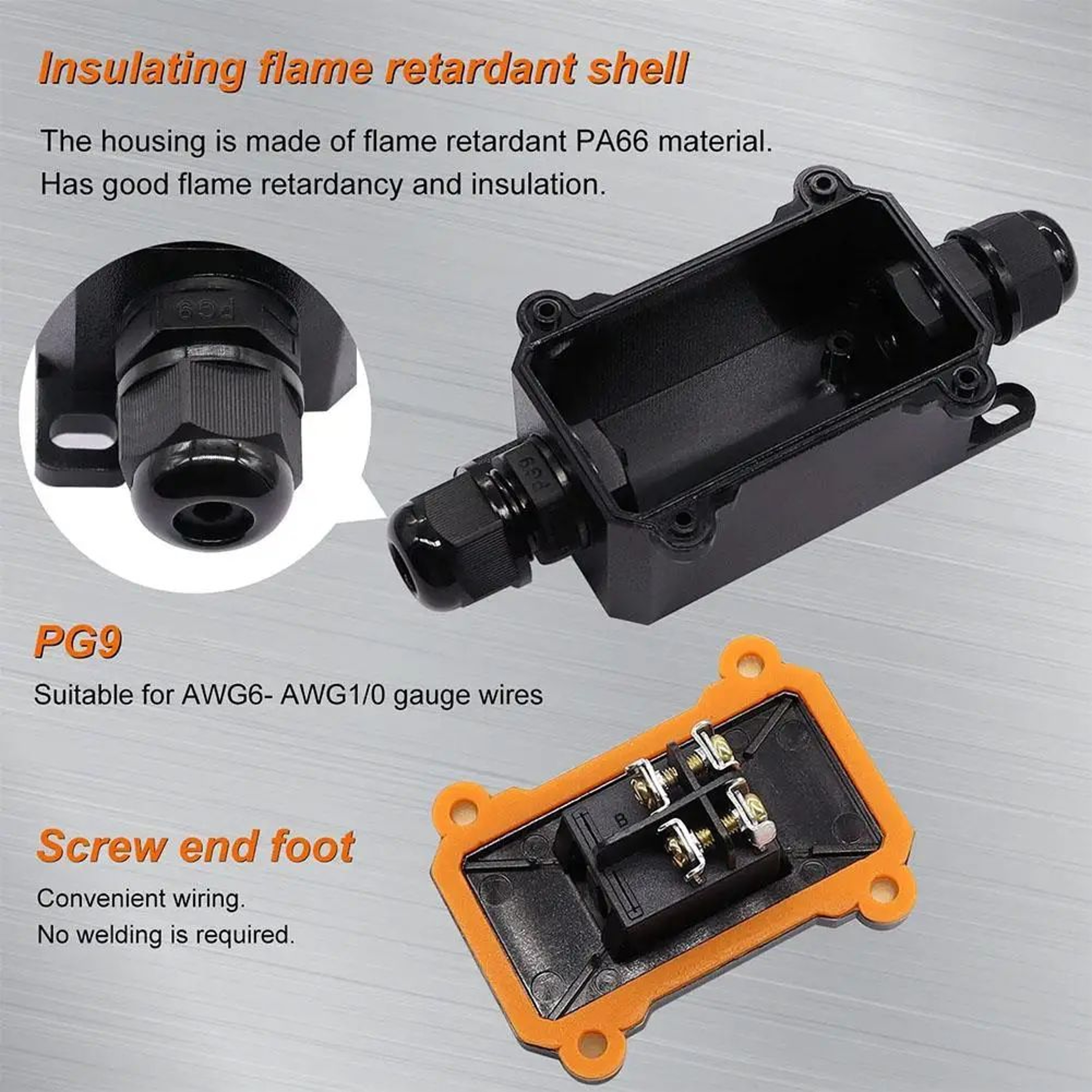 IP67 Waterproof Inline Rocker Power Switch 3