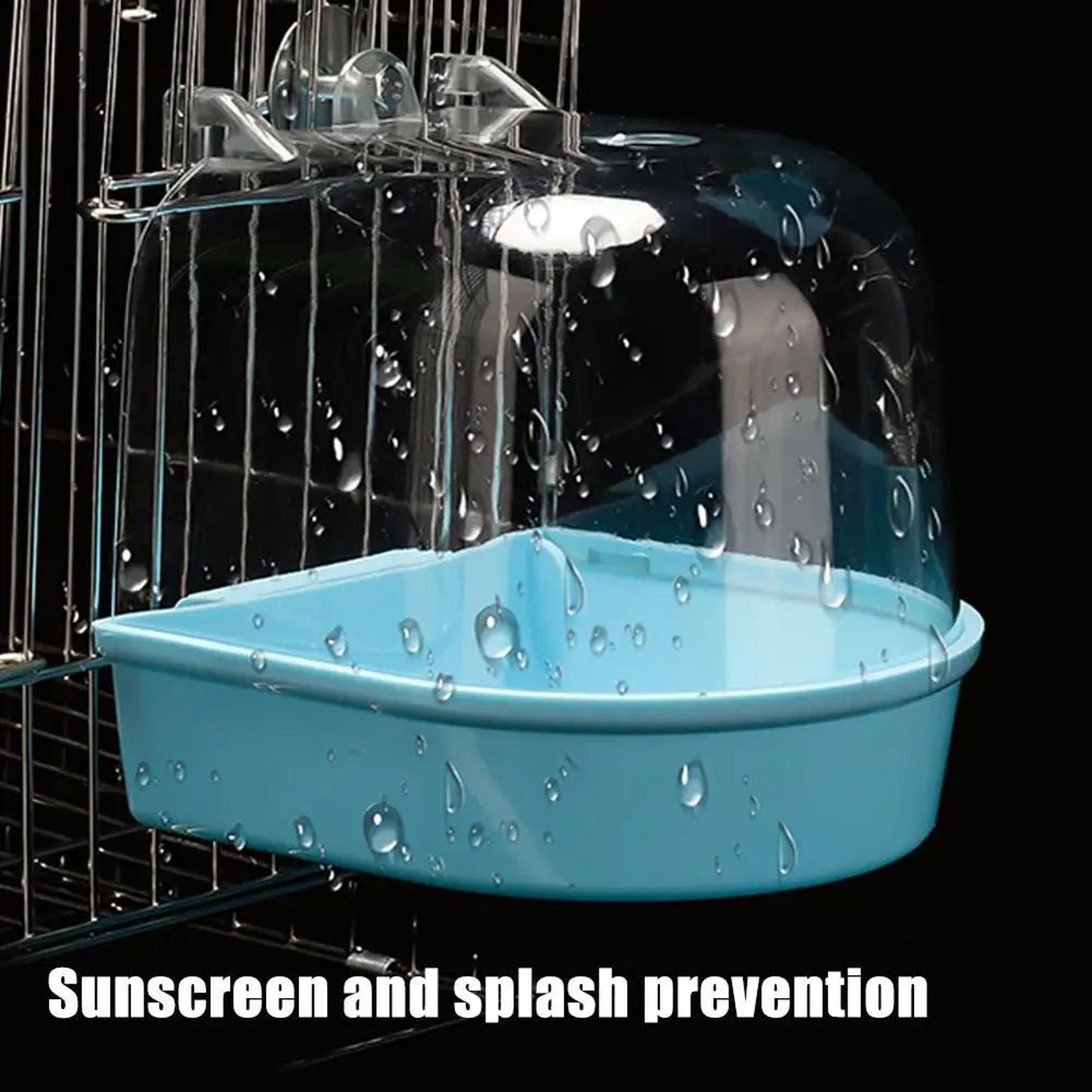 Hanging Bird Cage Bath Box 0
