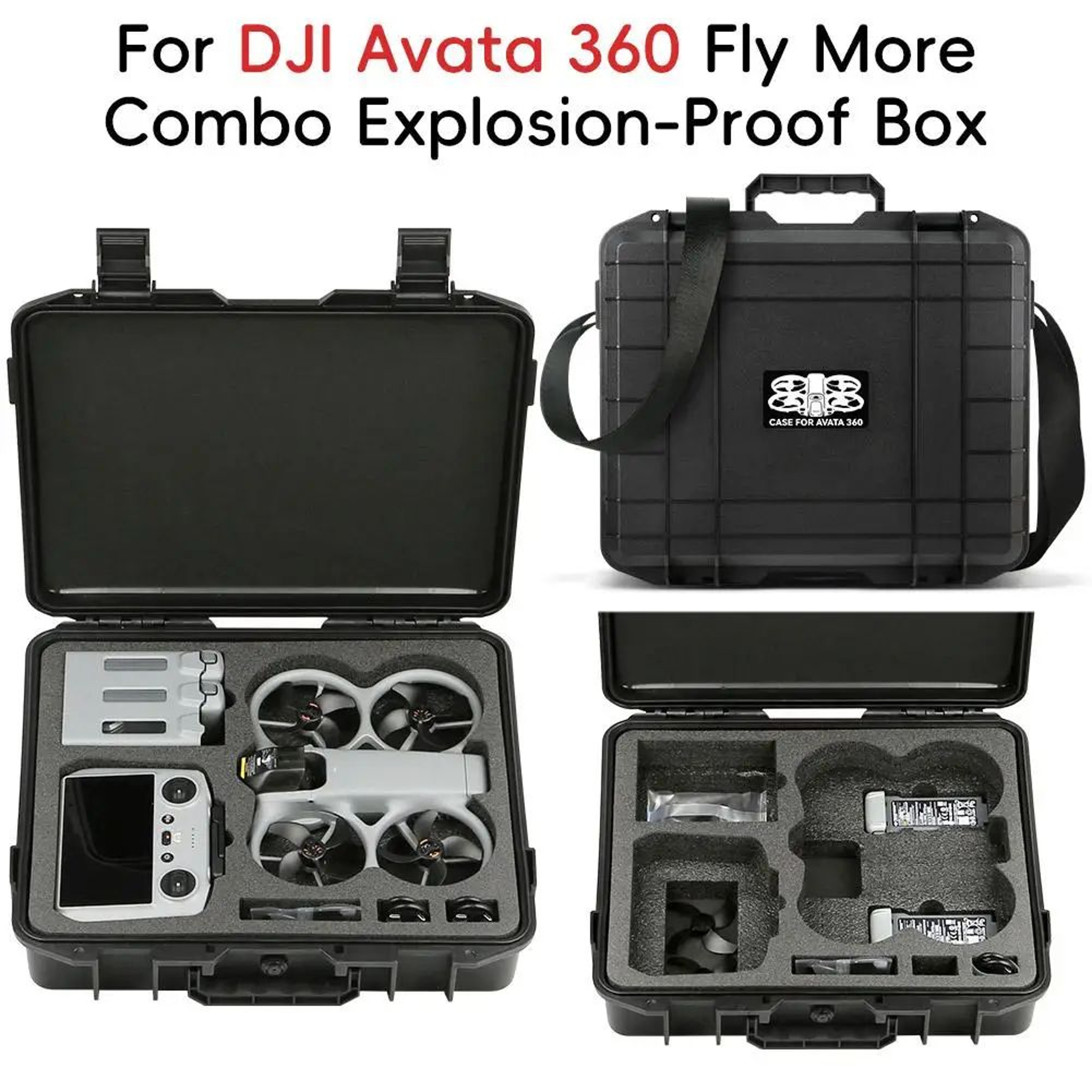 DJI Avata 360 Shockproof Travel Carry Case 3