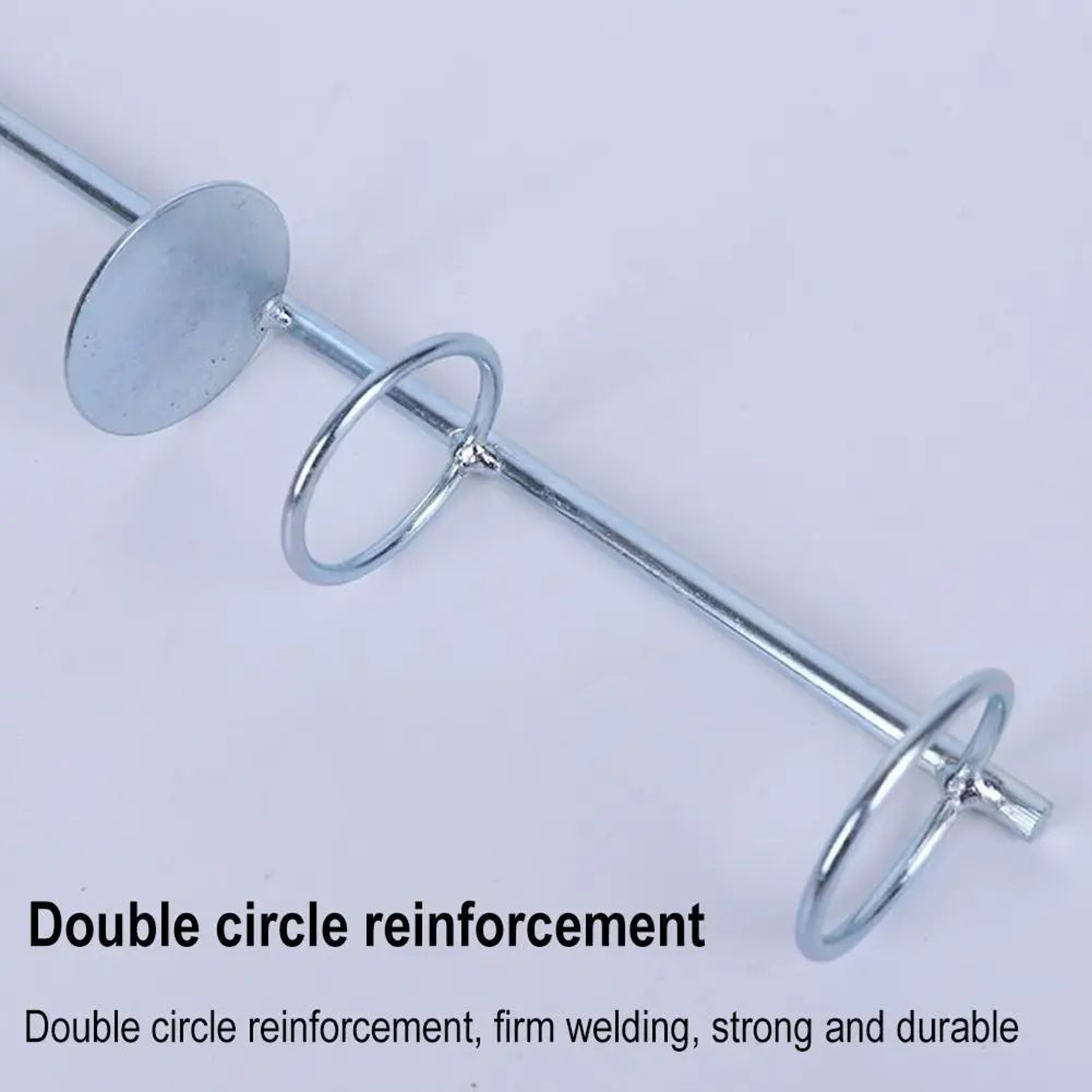Adjustable Double Fishing Rod Ground Holder 5