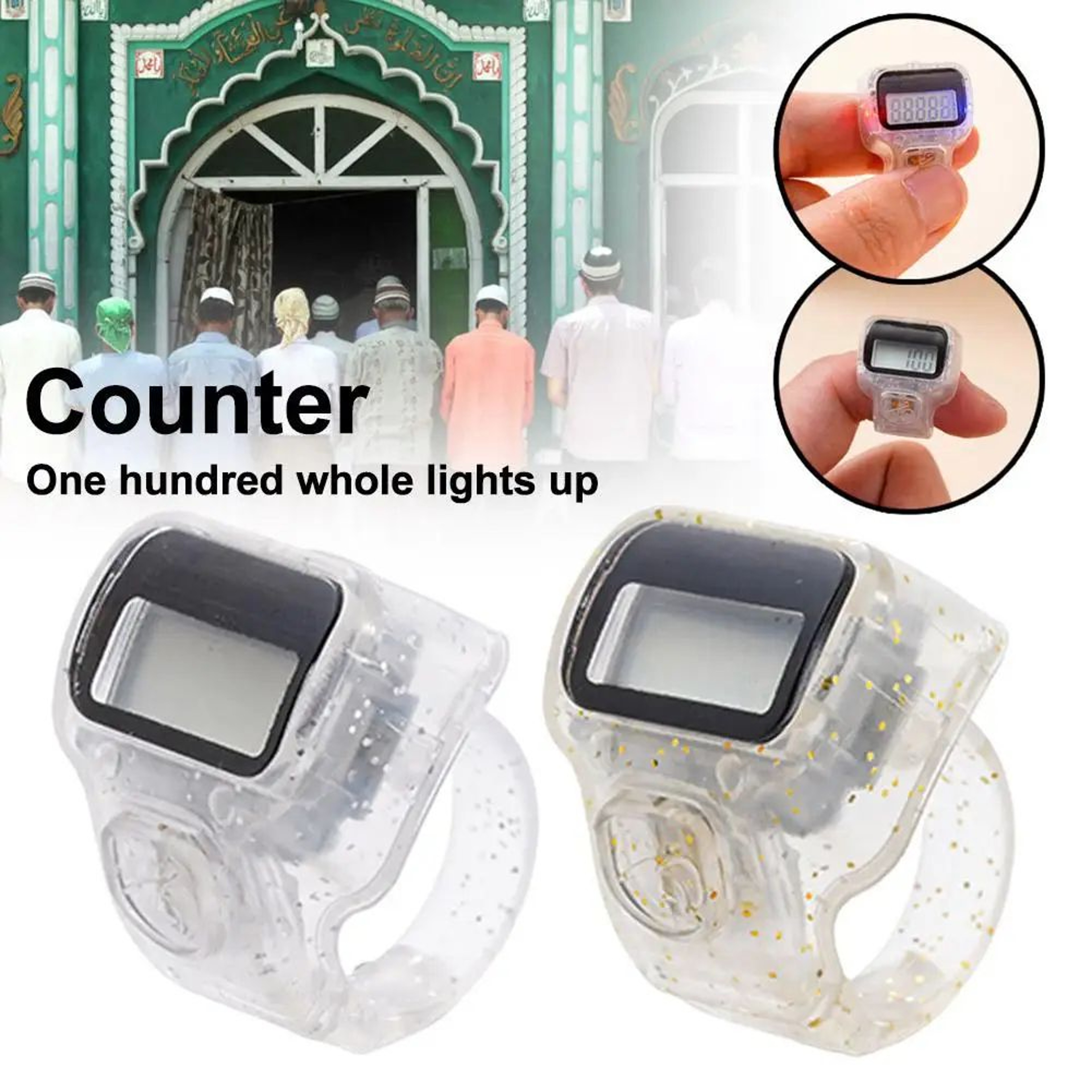 5 Digit LED Finger Tally Counter 2
