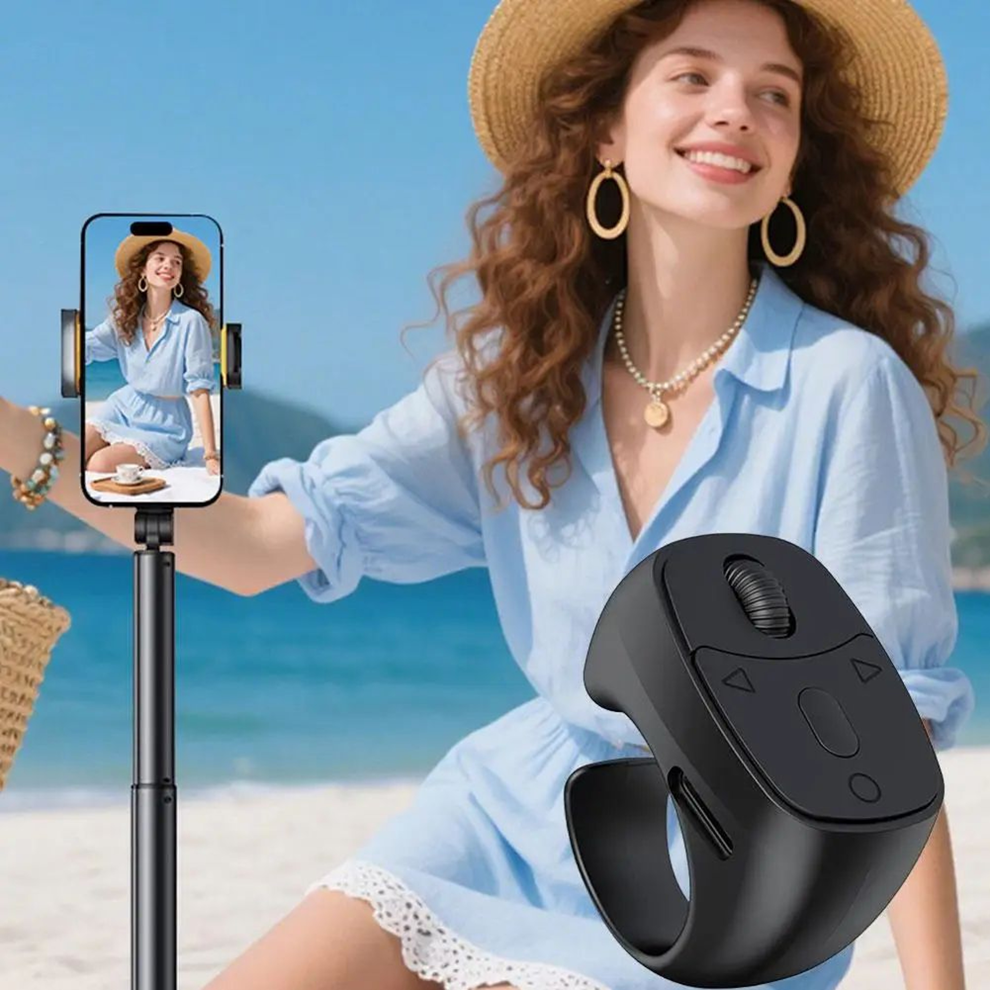 Wireless Bluetooth Page Turner Remote 3