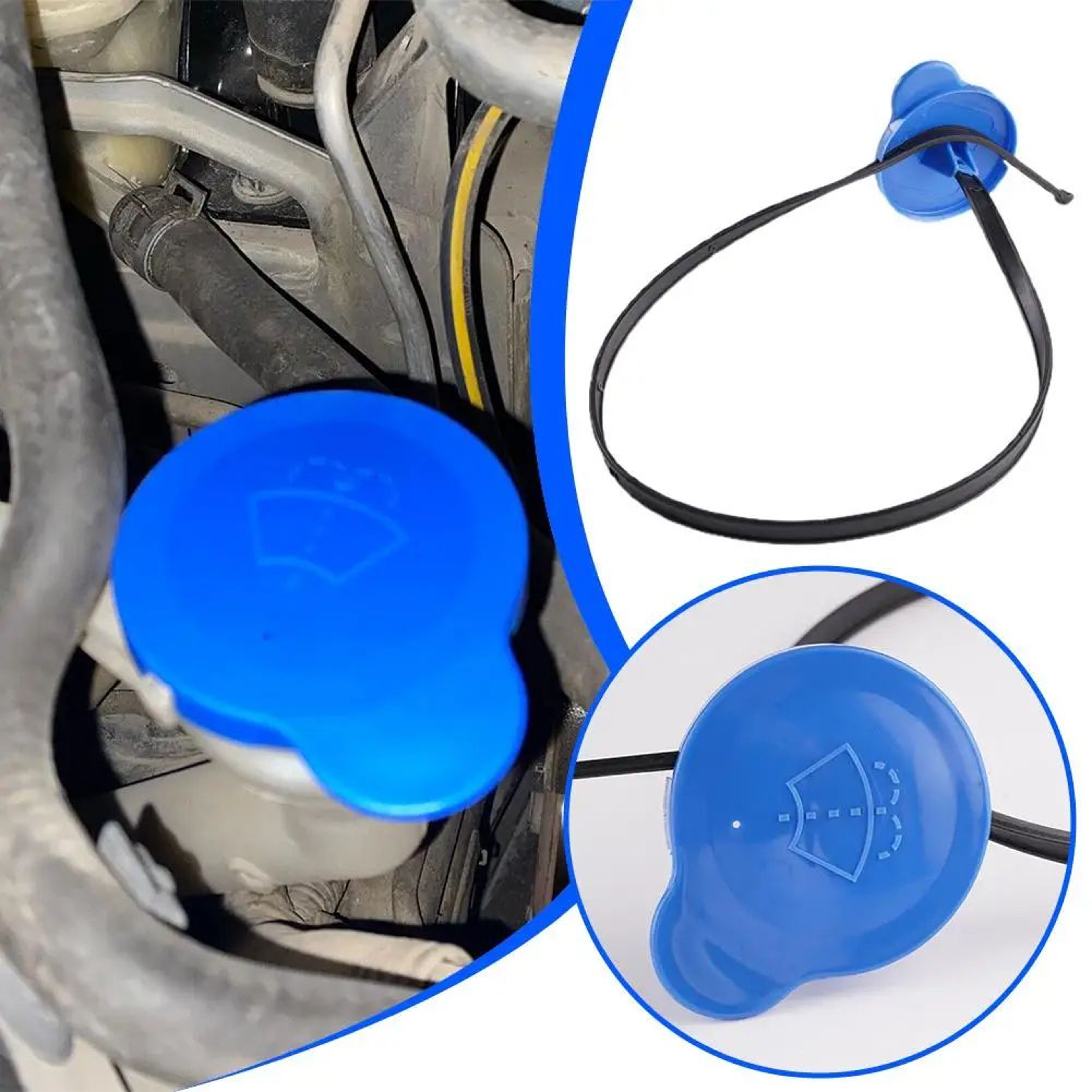 Nissan Qashqai Windscreen Washer Reservoir Cap 3