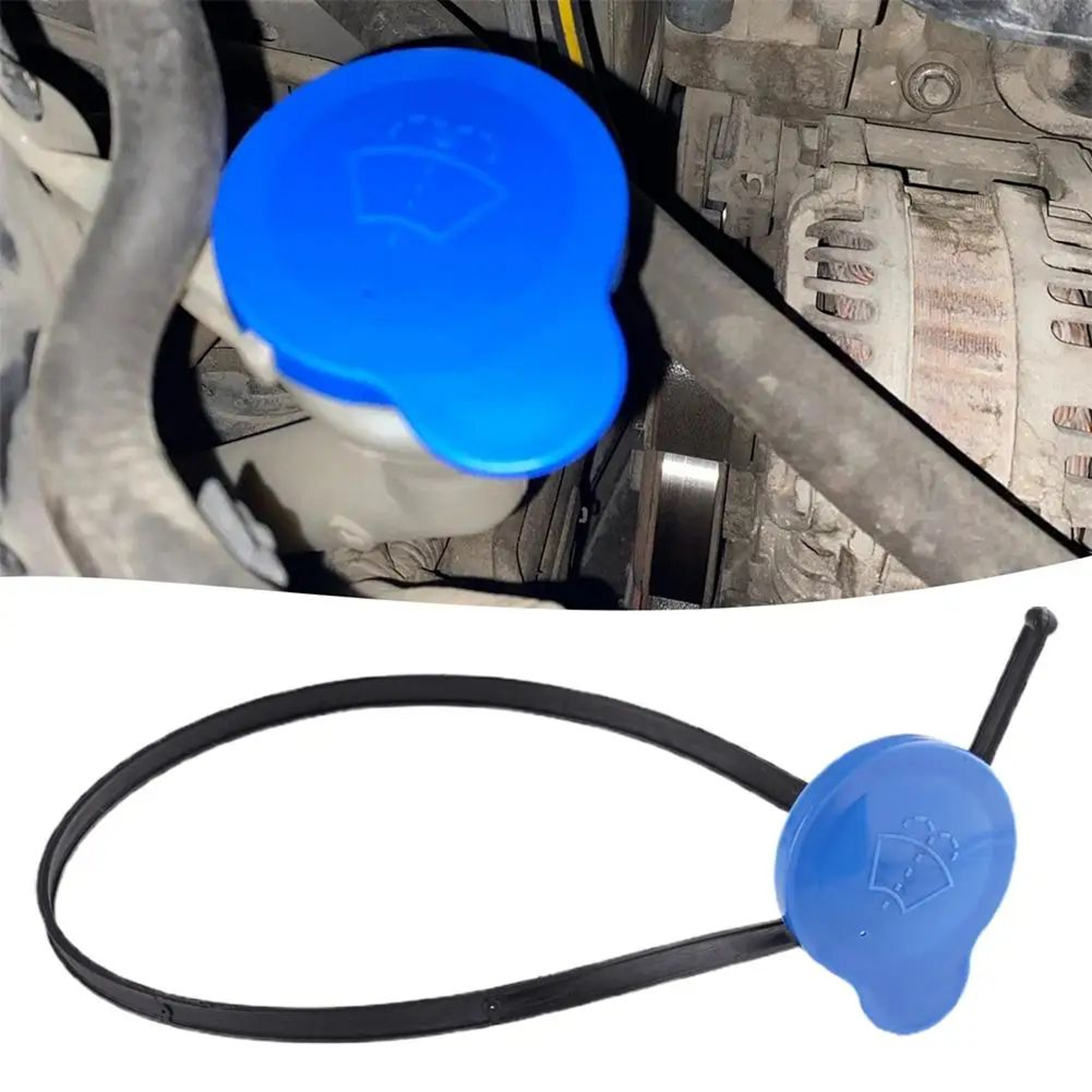 Nissan Qashqai Windscreen Washer Reservoir Cap 4