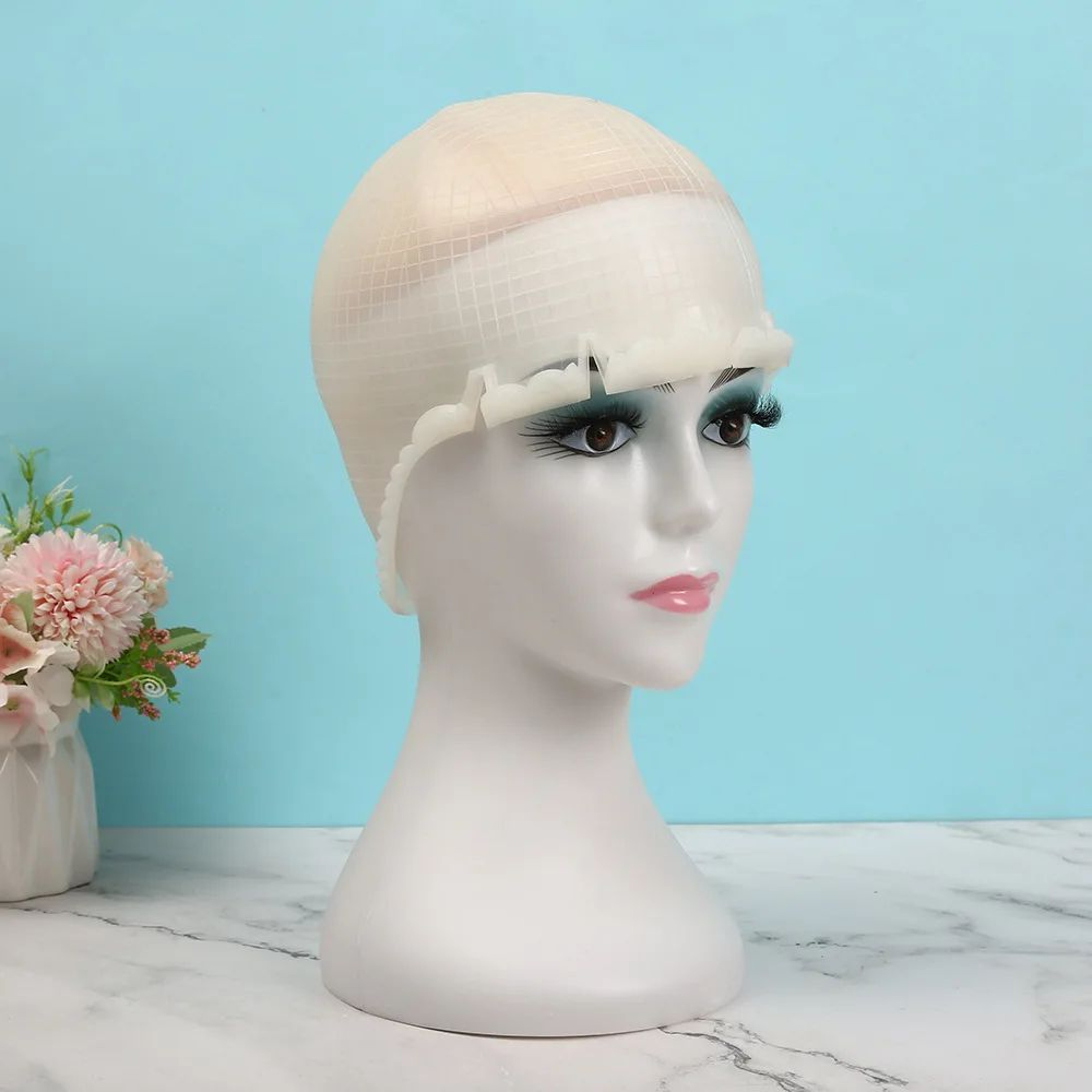 Reusable Silicone Hair Highlighting Cap 1