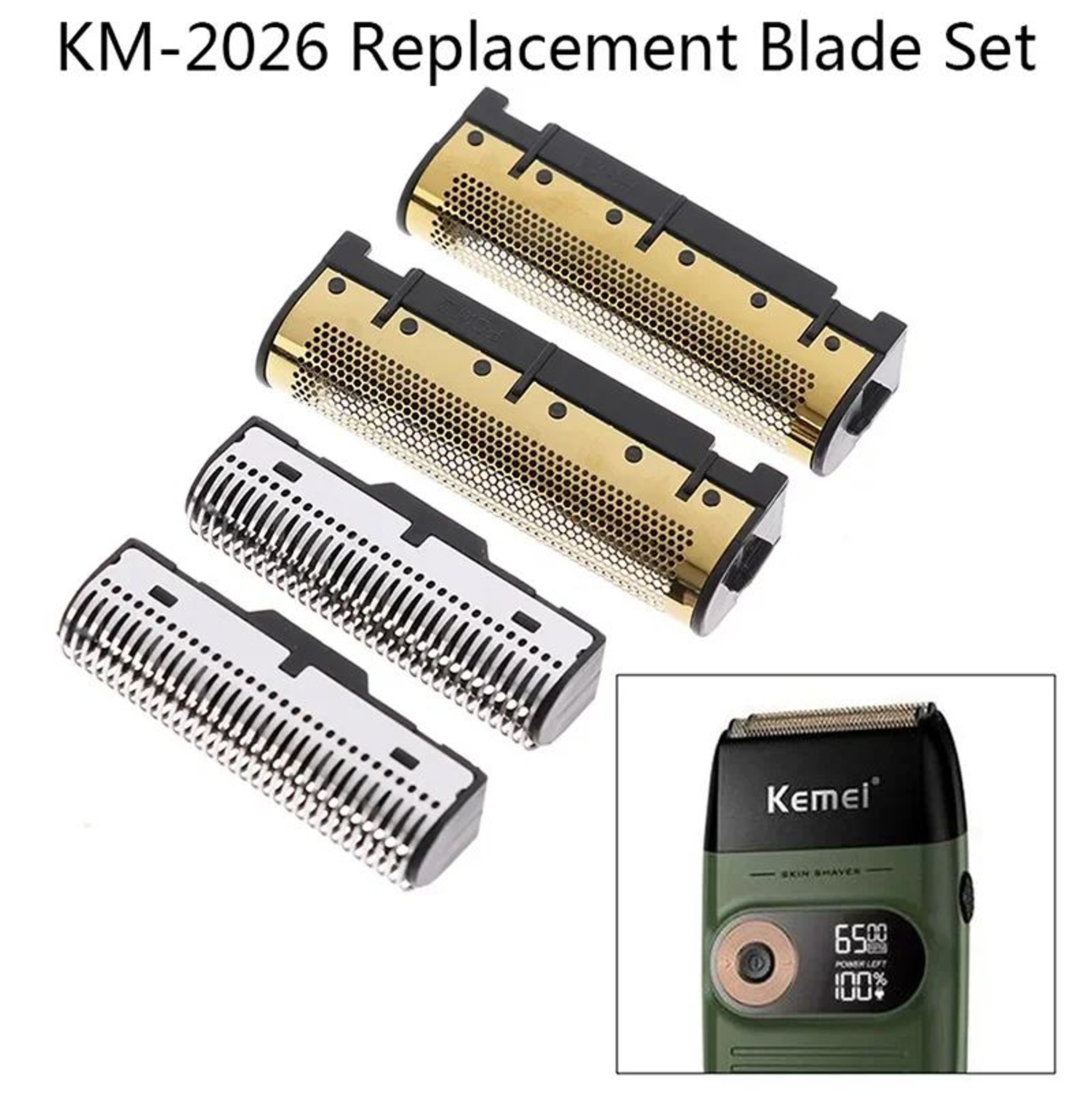 Replacement Electric Shaver Foil And Blade Head 1