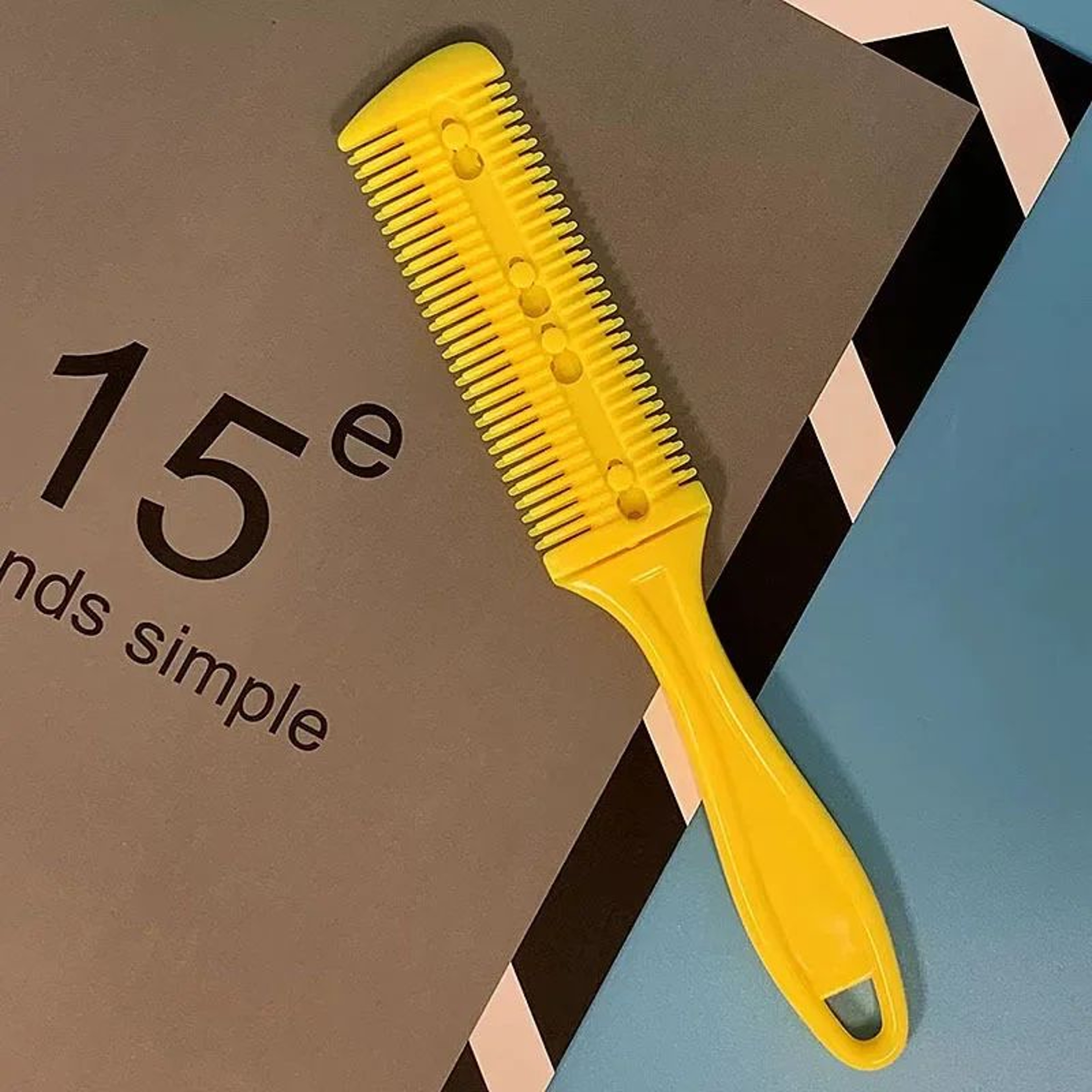 Carbon Hair Thinning Razor Comb 17