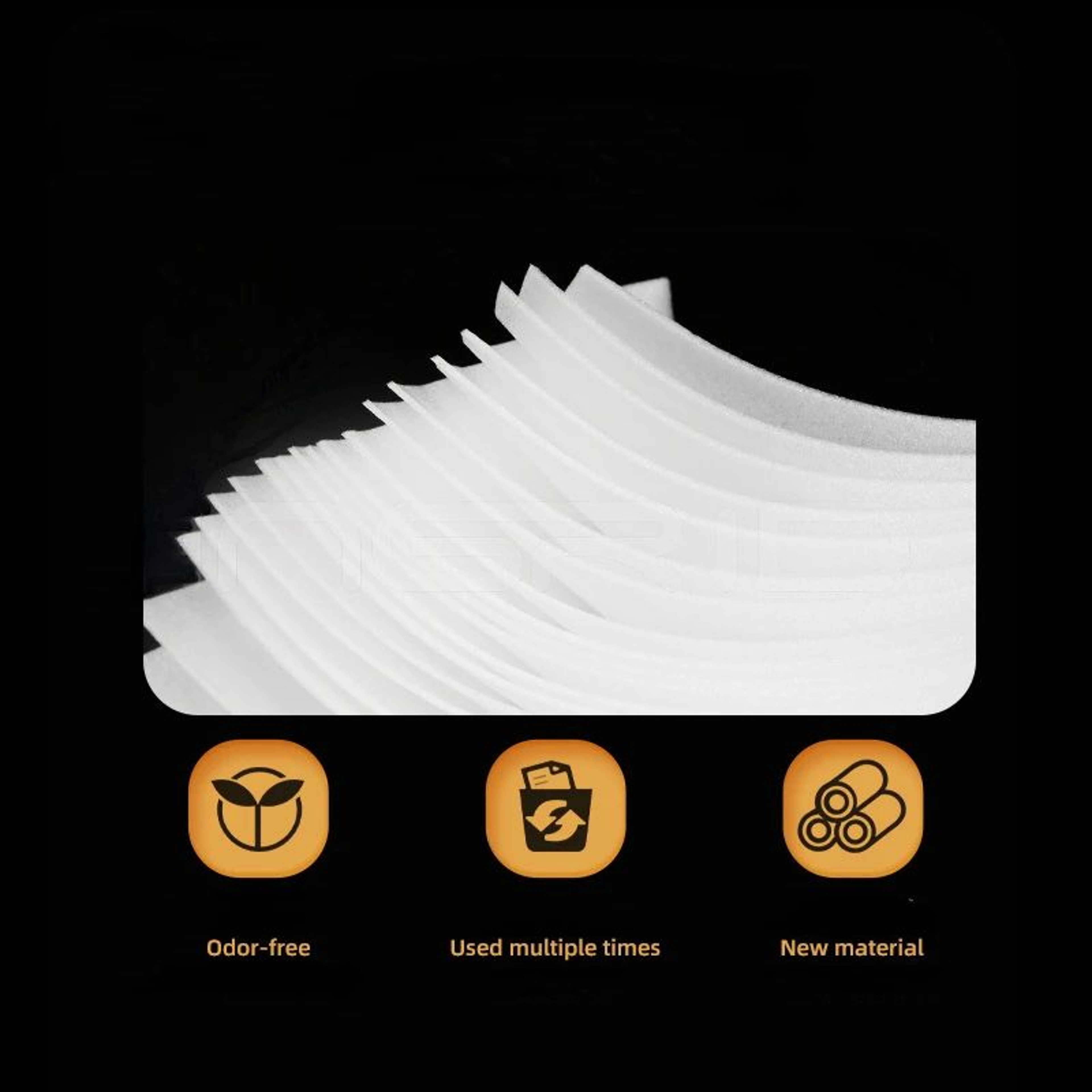 50 Piece Reusable Hair Highlighting Sheets 4