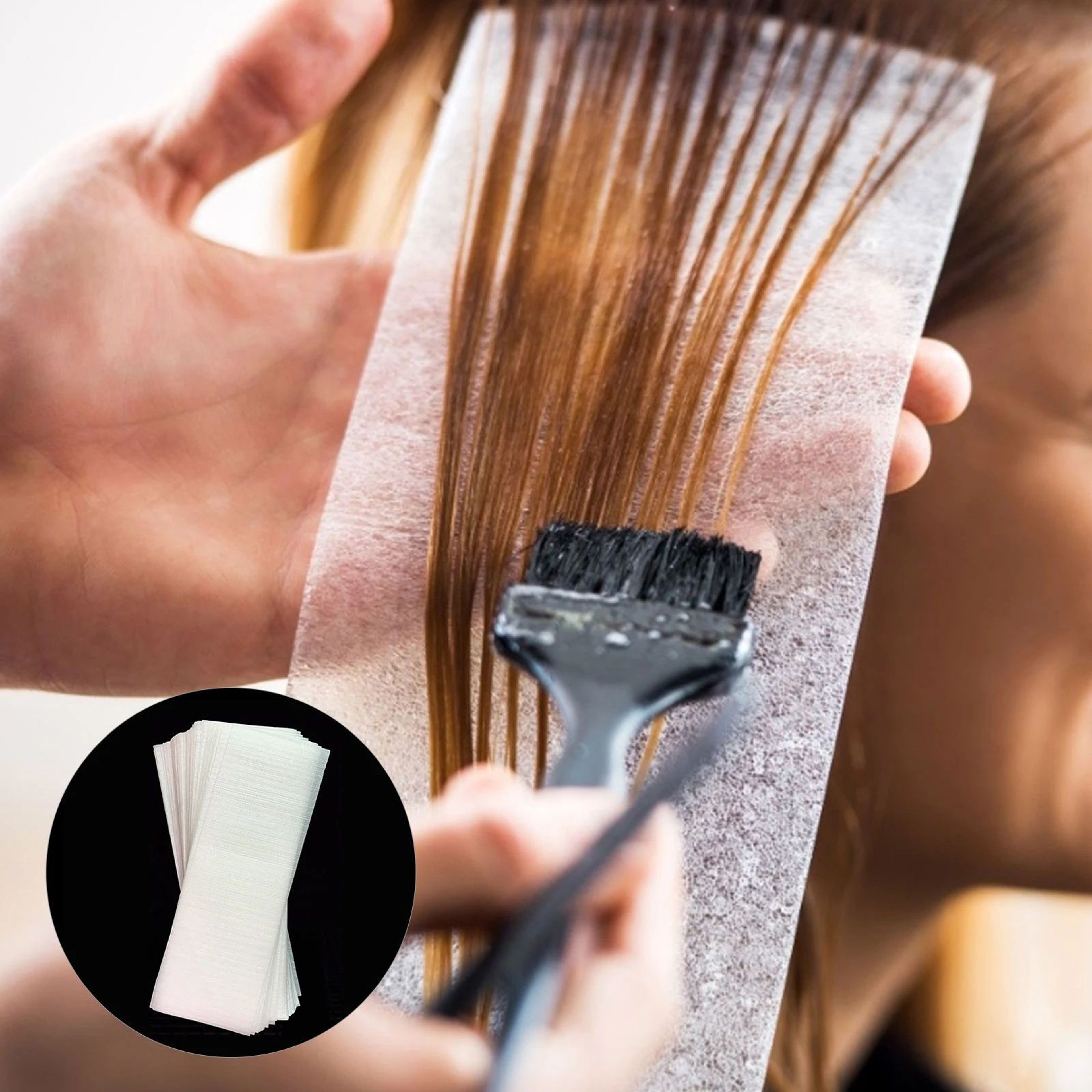 50 Piece Reusable Hair Highlighting Sheets 2