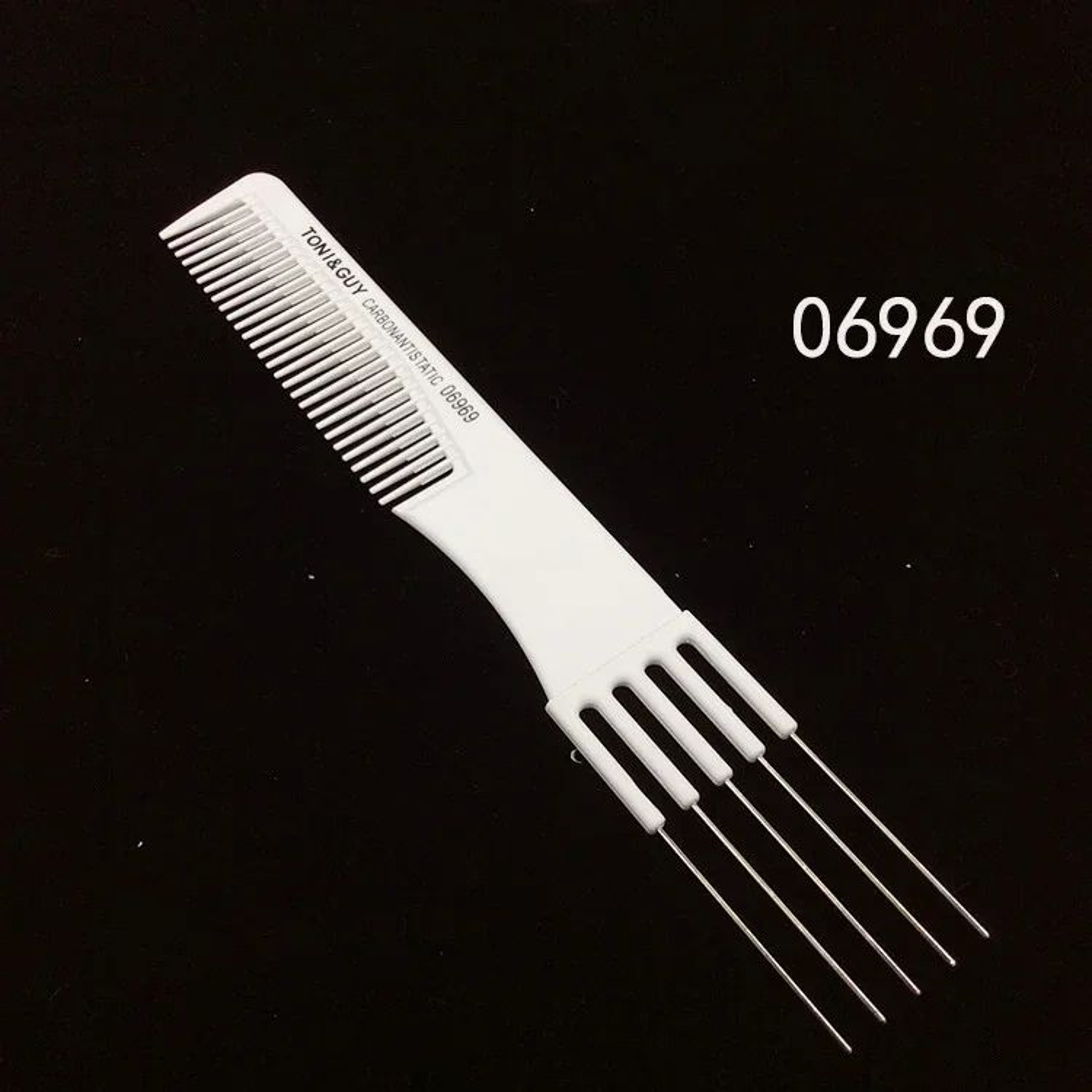 Professional Carbon Fiber Barber Styling Comb 18