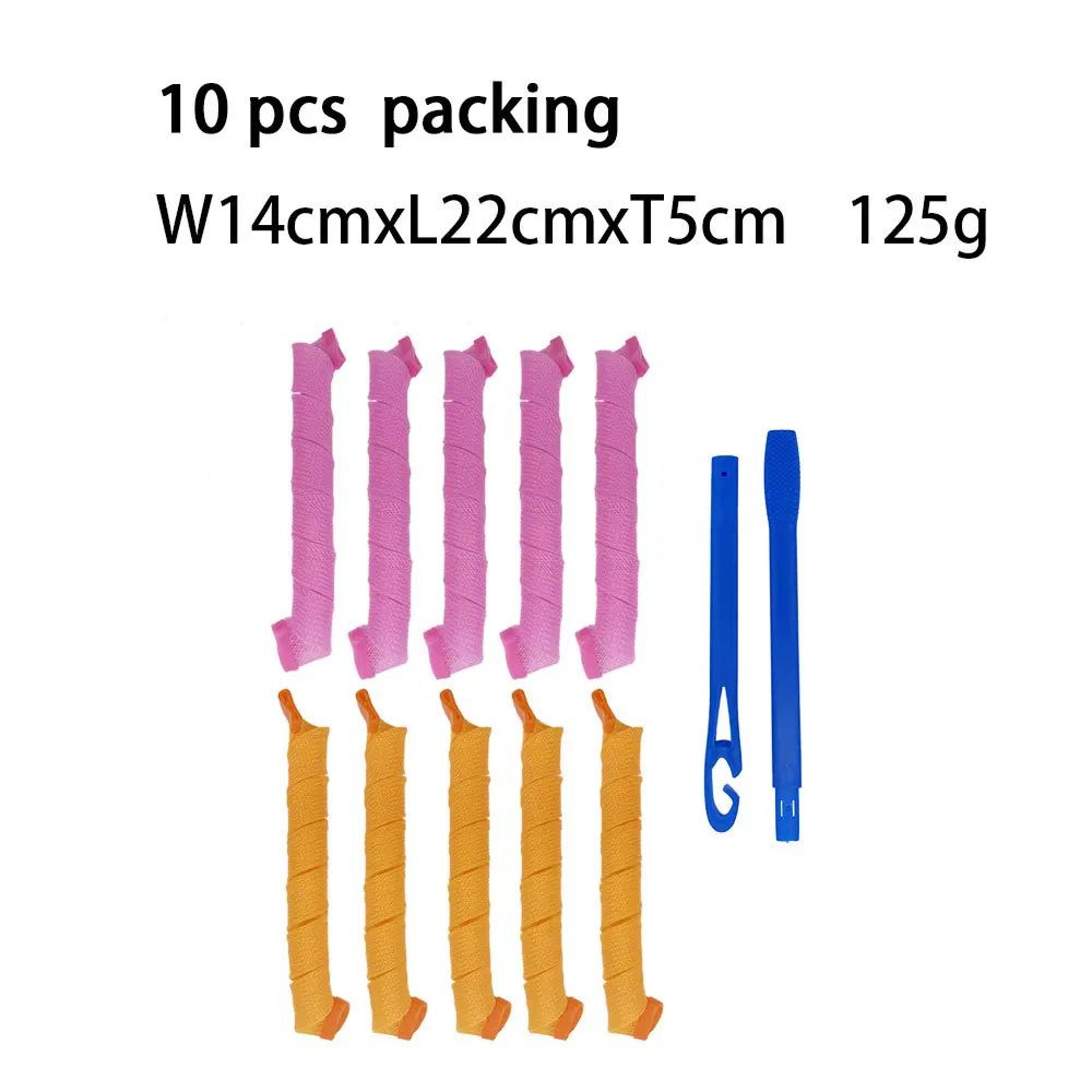 Soft Heatless Curling Headband Set 4