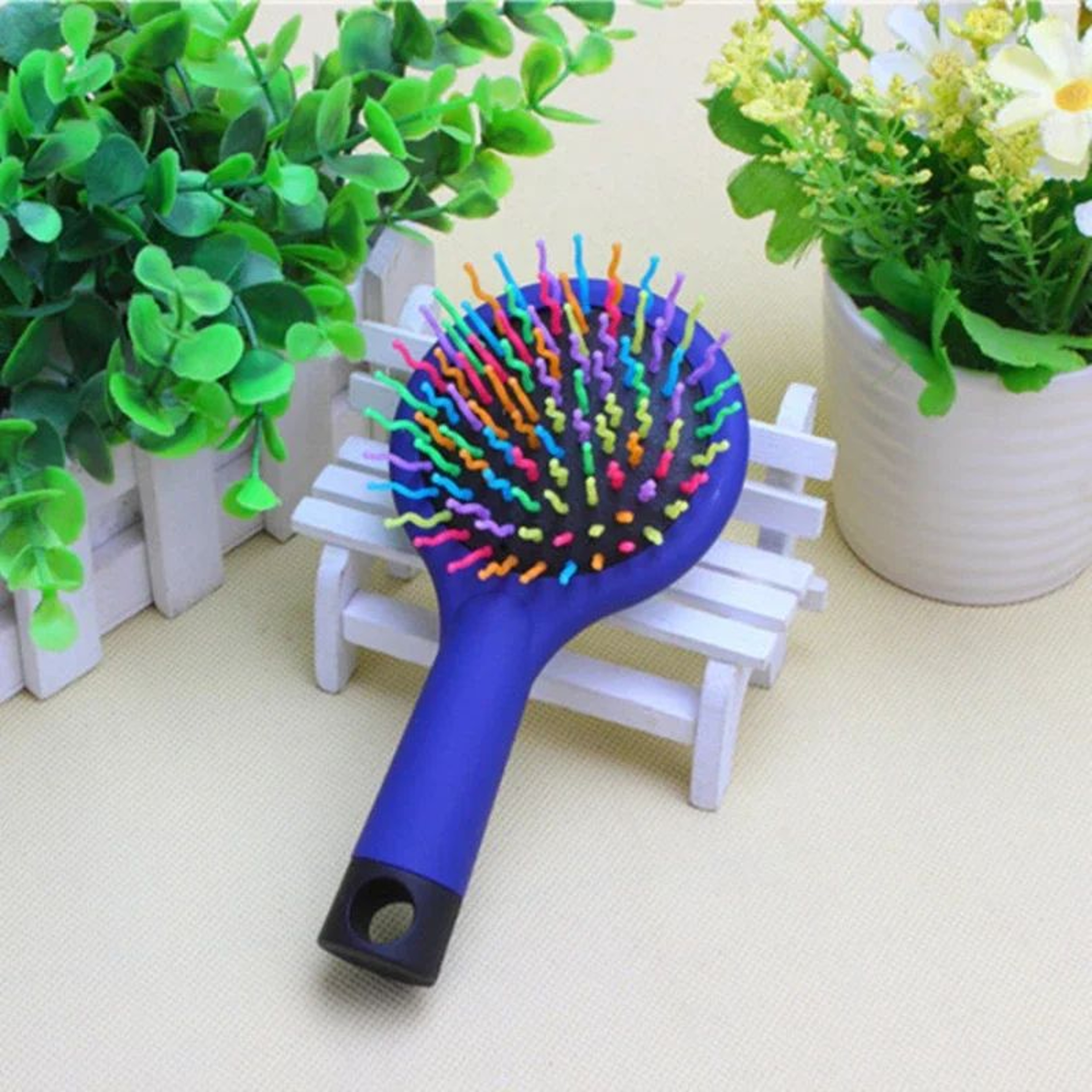 Rainbow Anti Static Volume Styling Comb 4