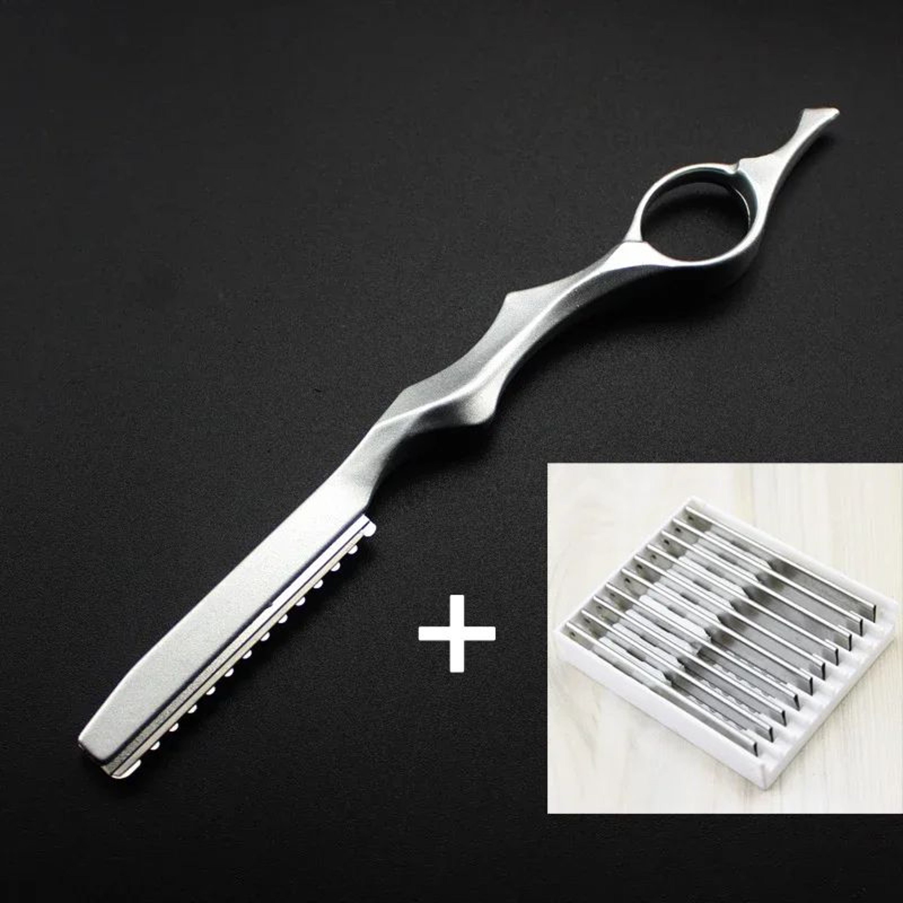 Professional Hair Thinning Razor With 10 Blades 9