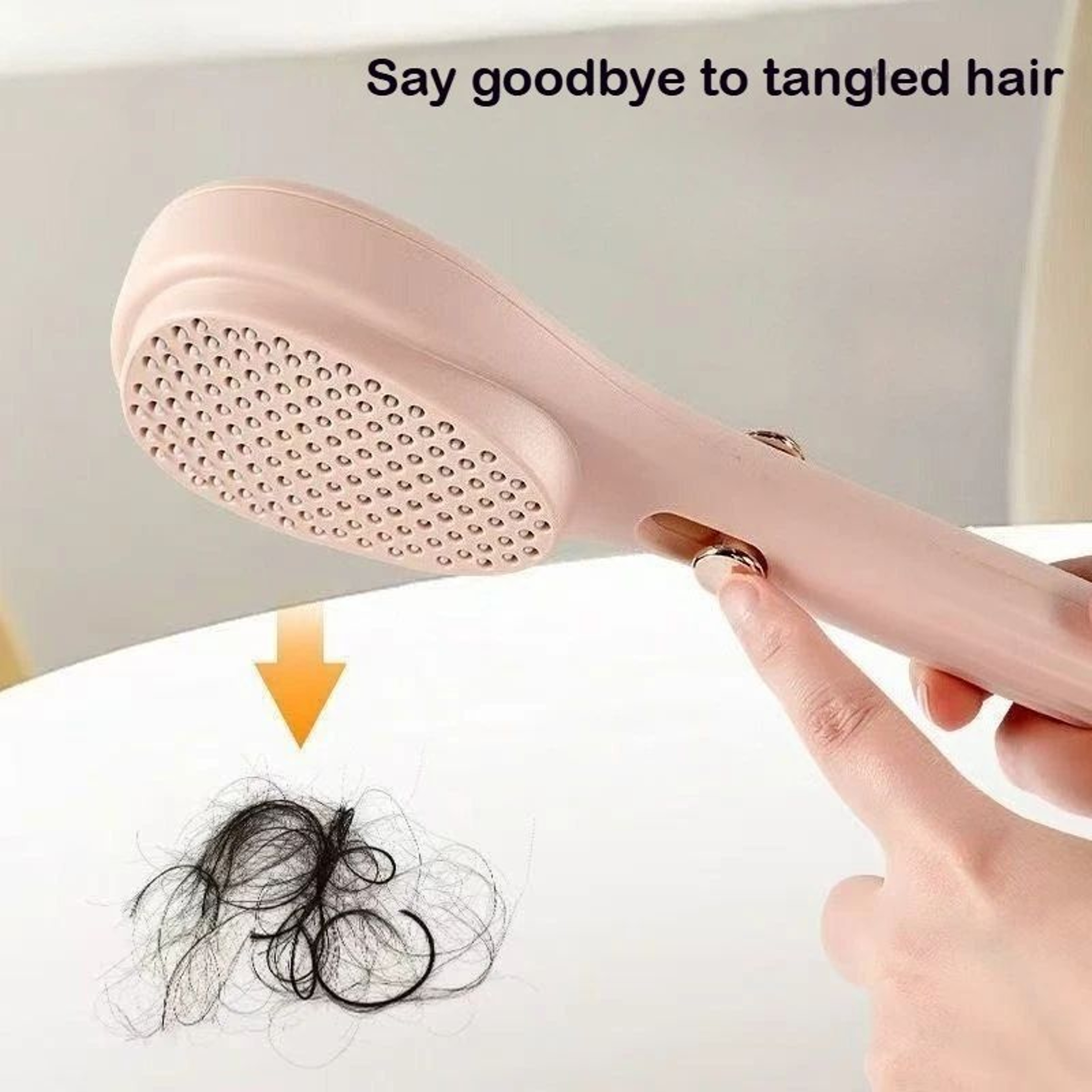 Retractable Self Cleaning Scalp Massage Comb 1