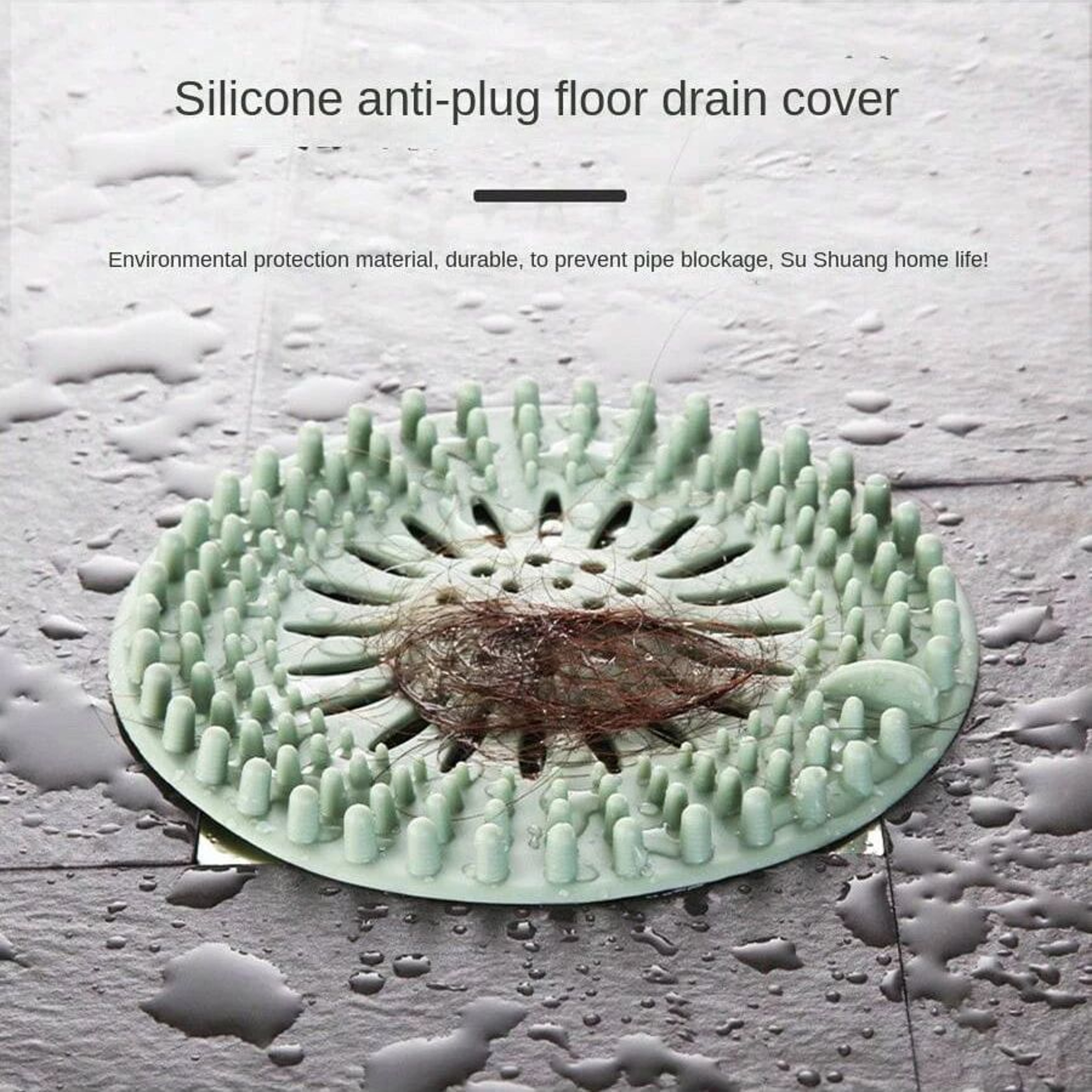 Stainless Steel Anti Clog Drain Hair Catcher 4