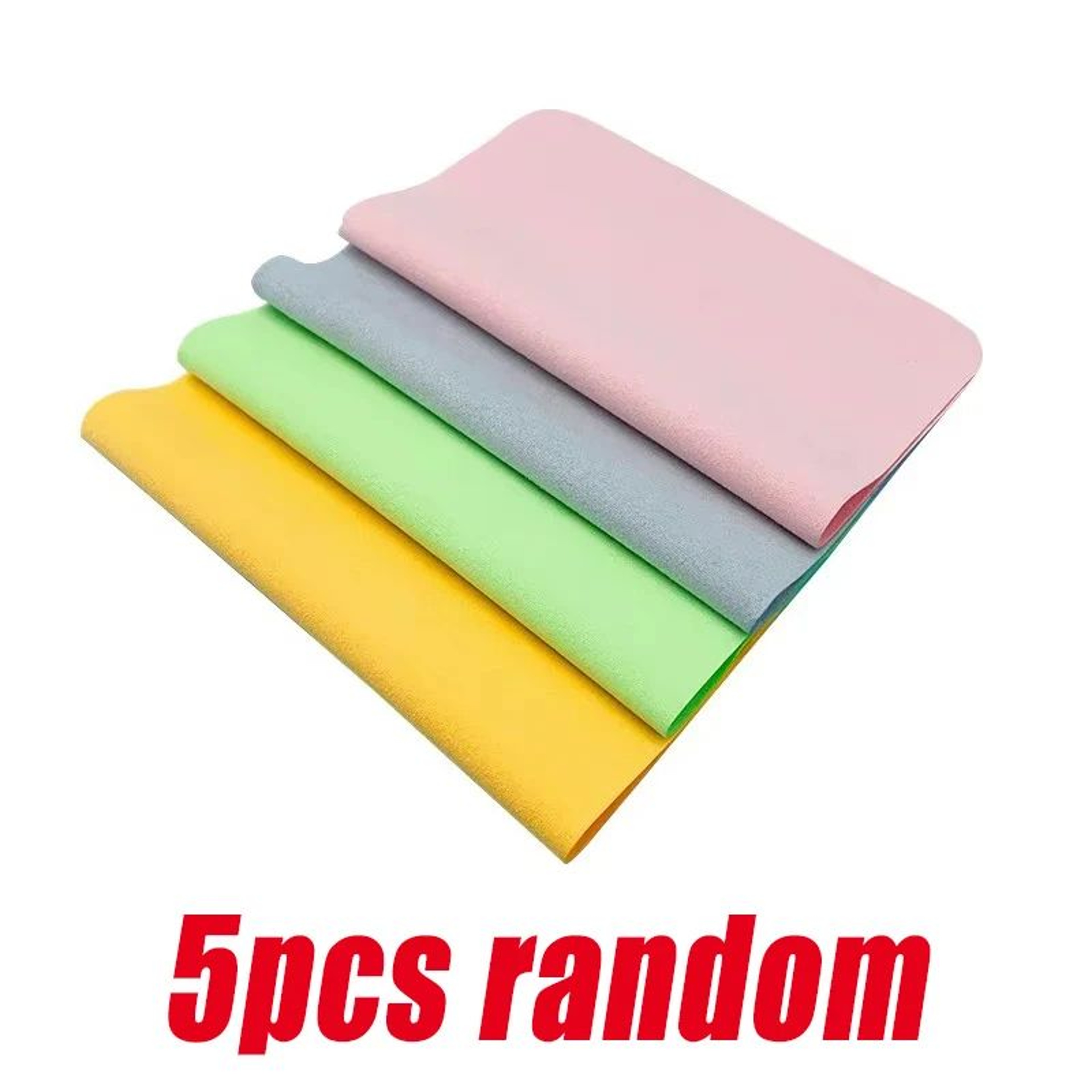 Soft Microfiber Glasses Cleaning Cloth Set 6