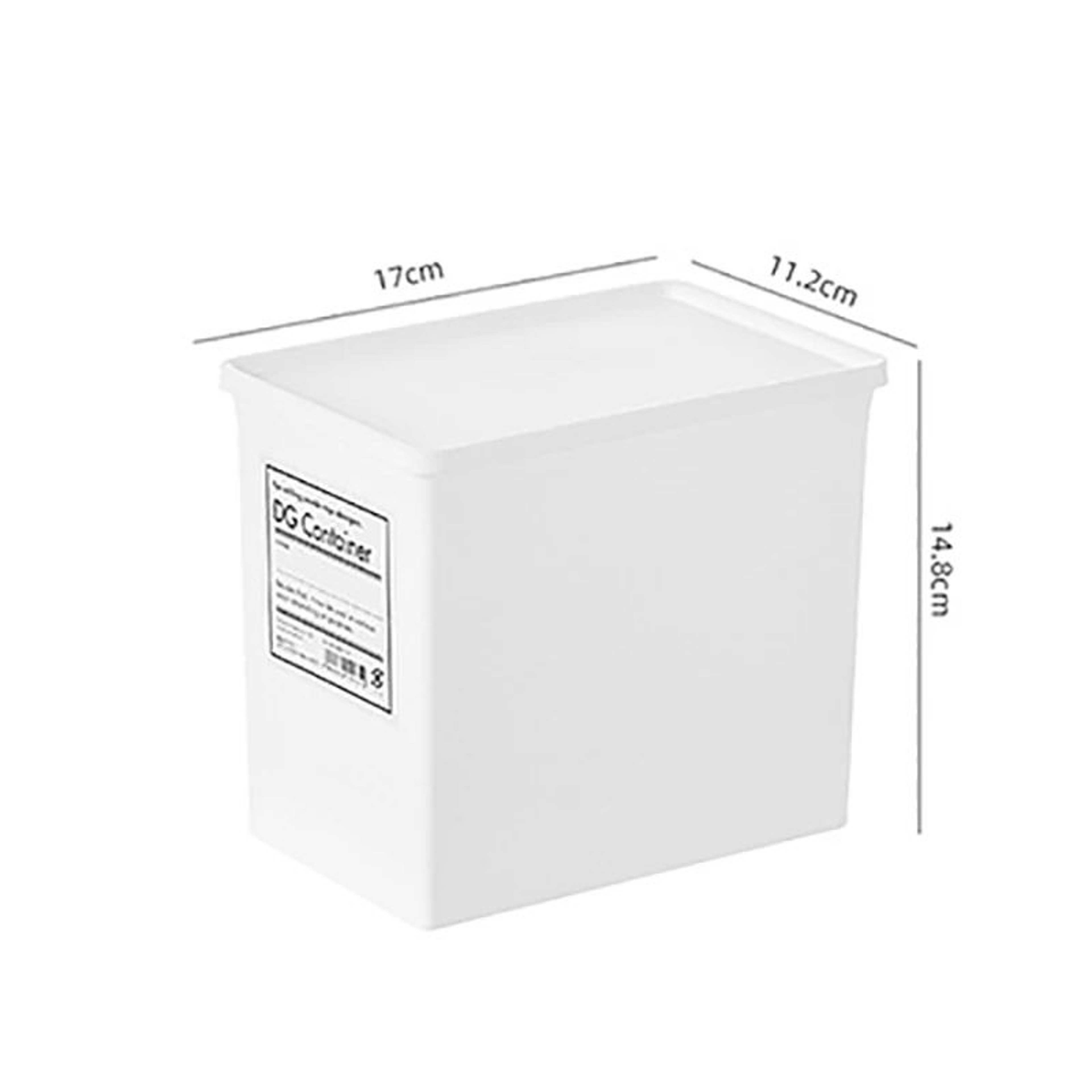 Lidded Laundry Detergent Storage Box 3
