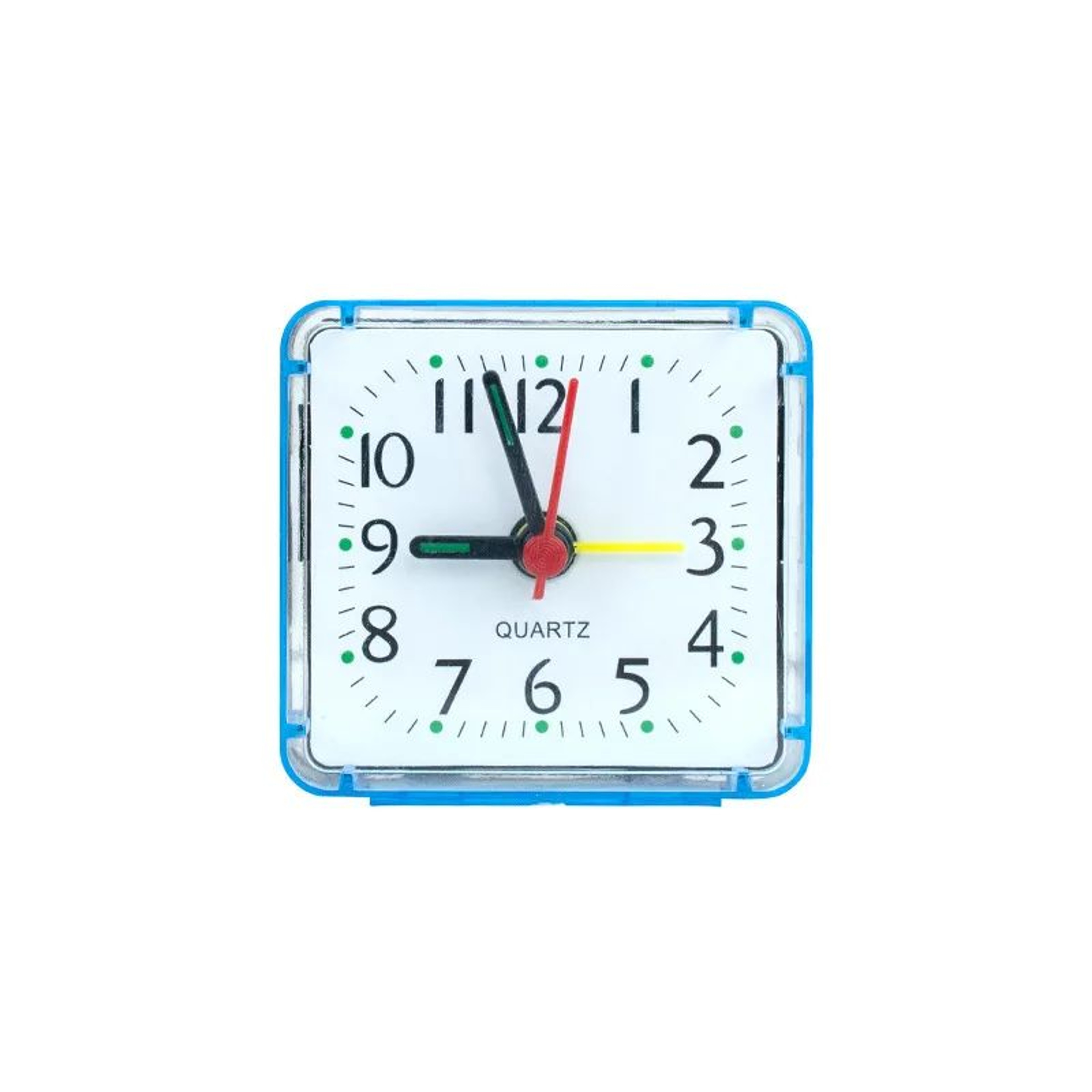 Compact Square Quartz Alarm Clock 5
