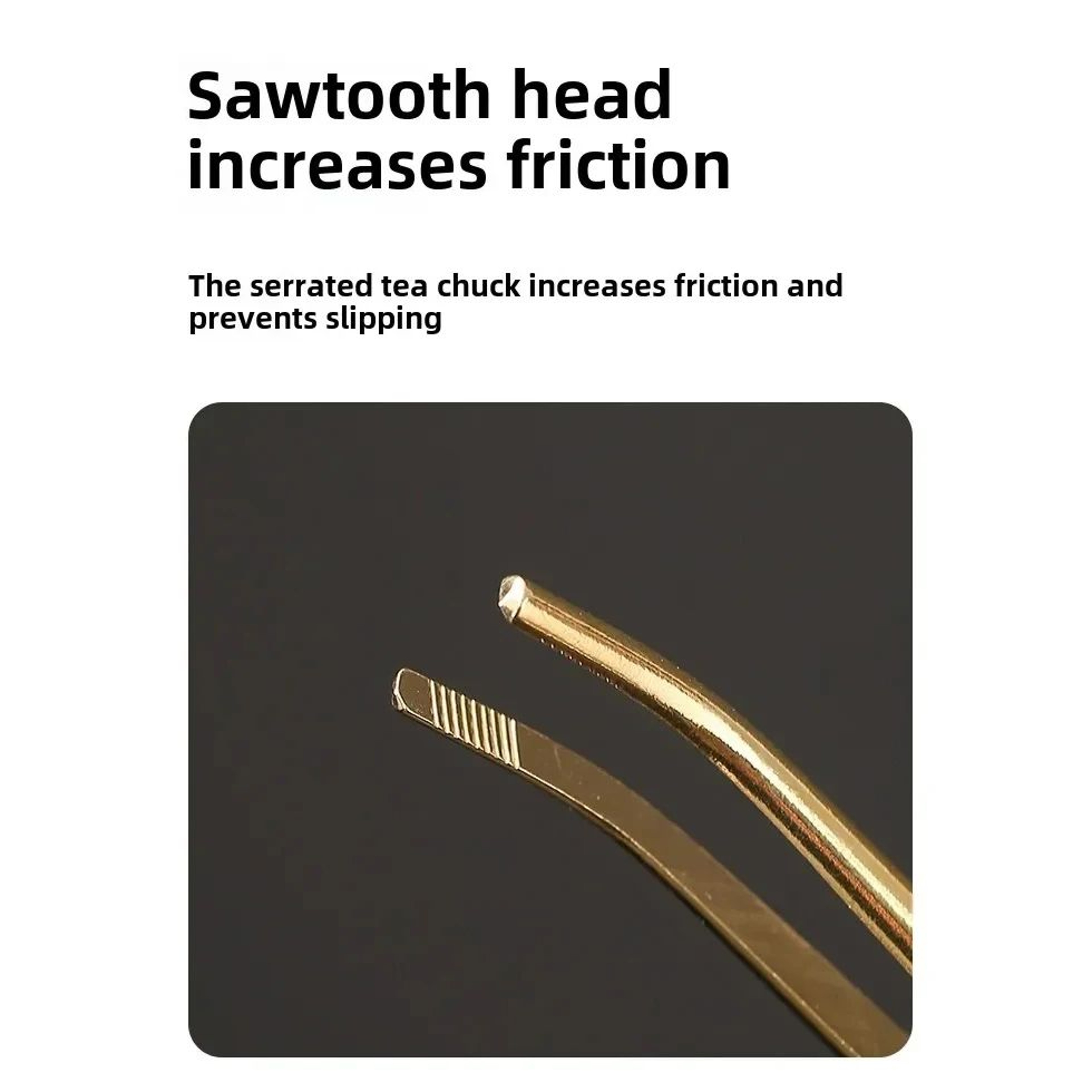 Brass Loose Leaf Tea Tweezers 3