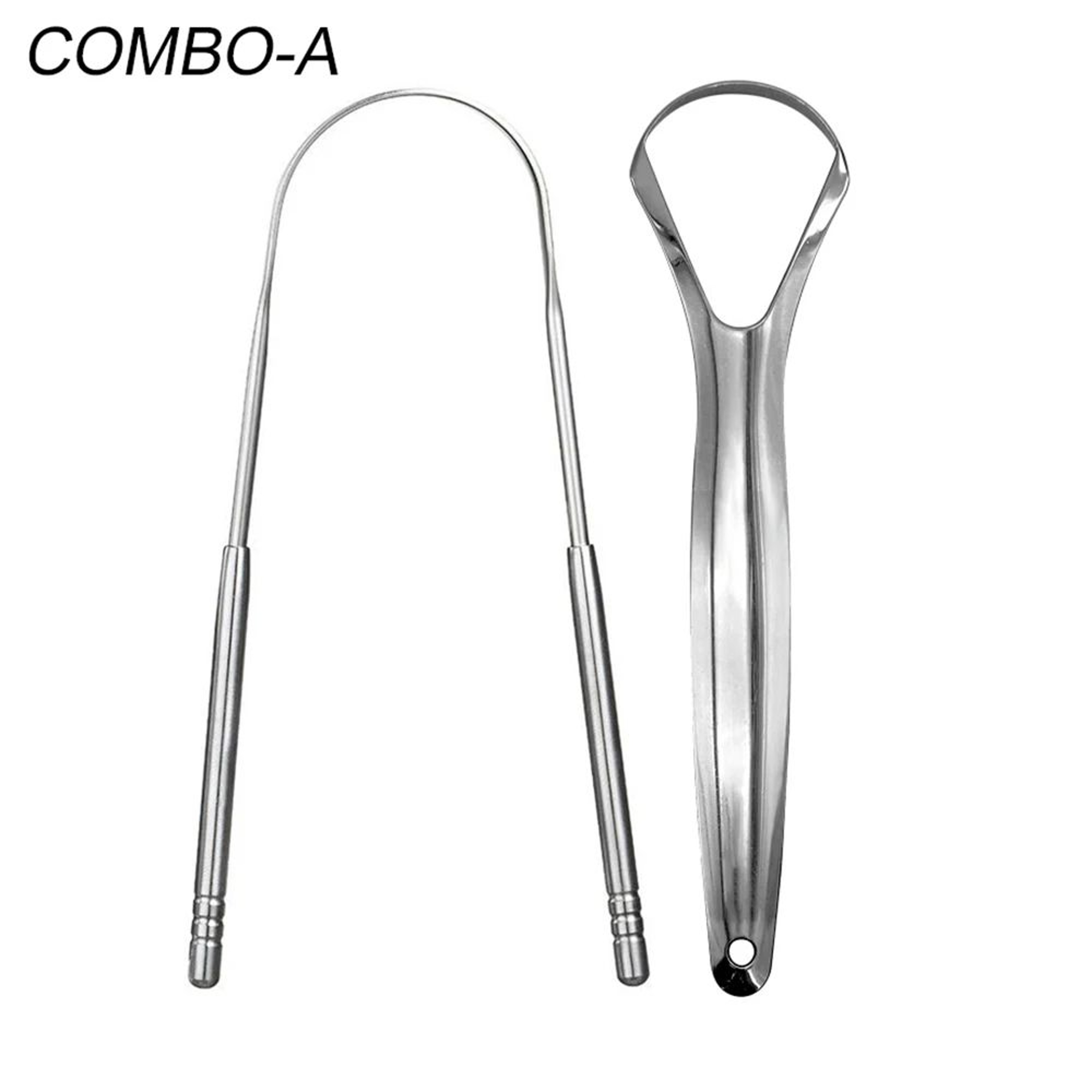 Stainless Steel Tongue Cleaning Scraper 6