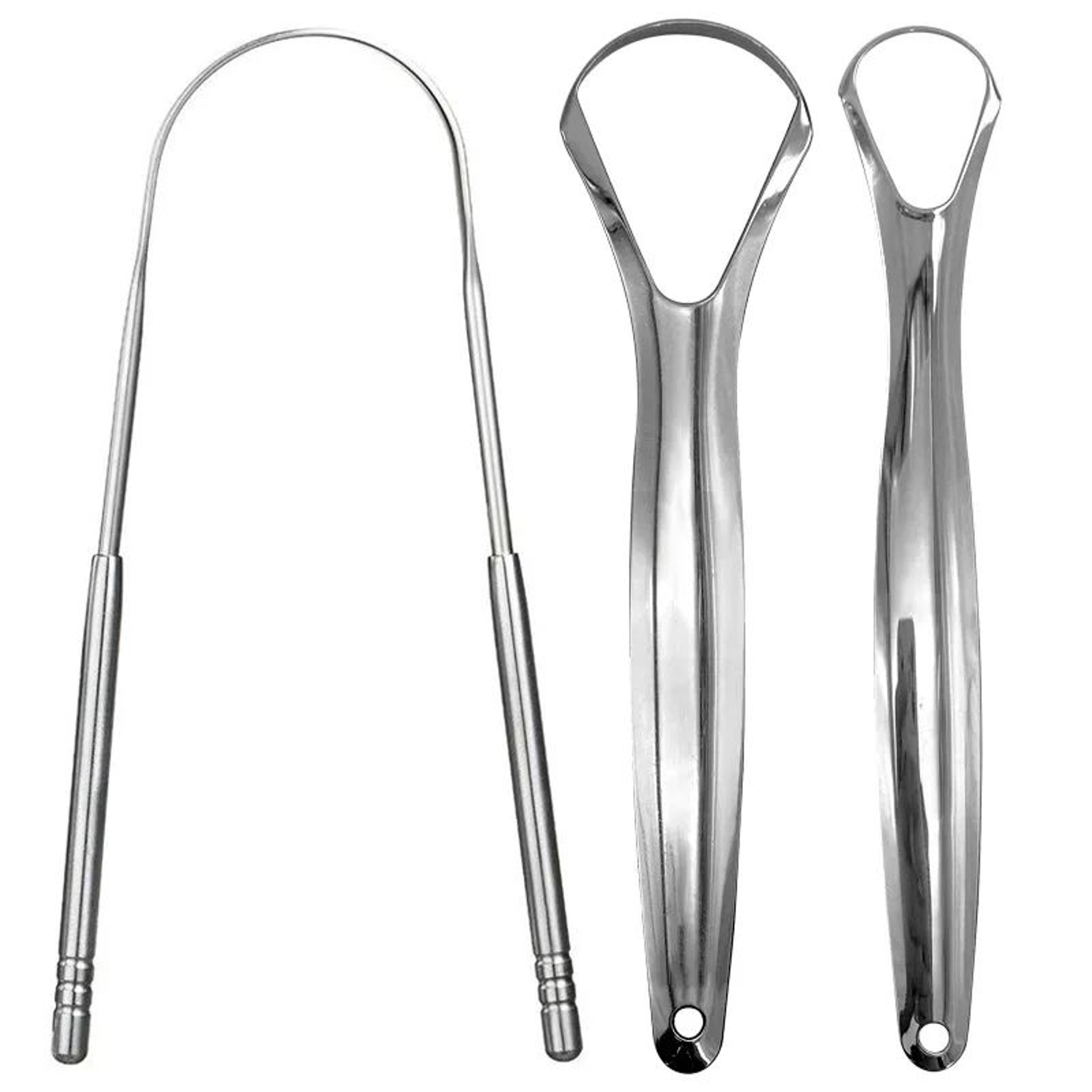 Stainless Steel Tongue Cleaning Scraper 5