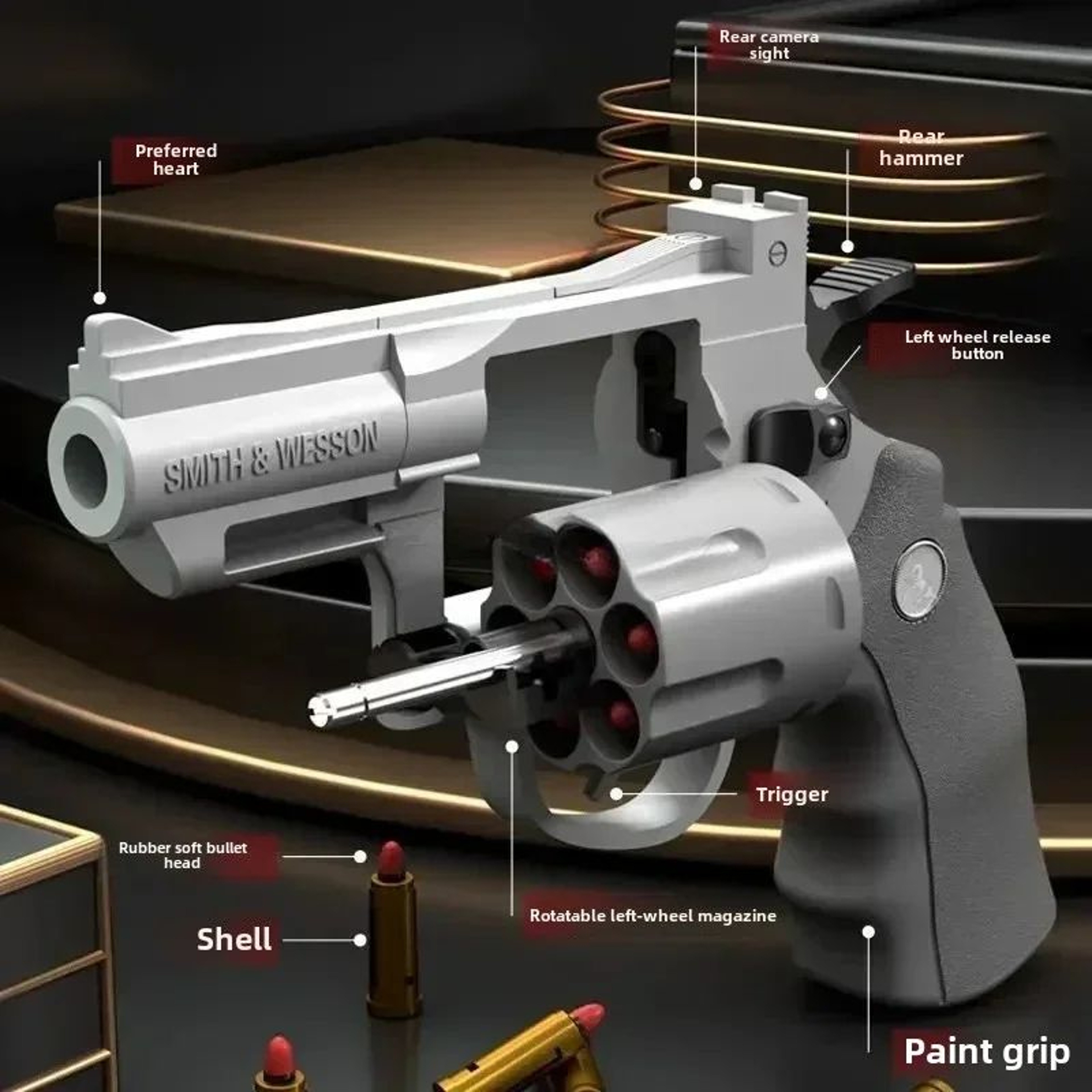 Rotating Cylinder Soft Dart Blaster 5