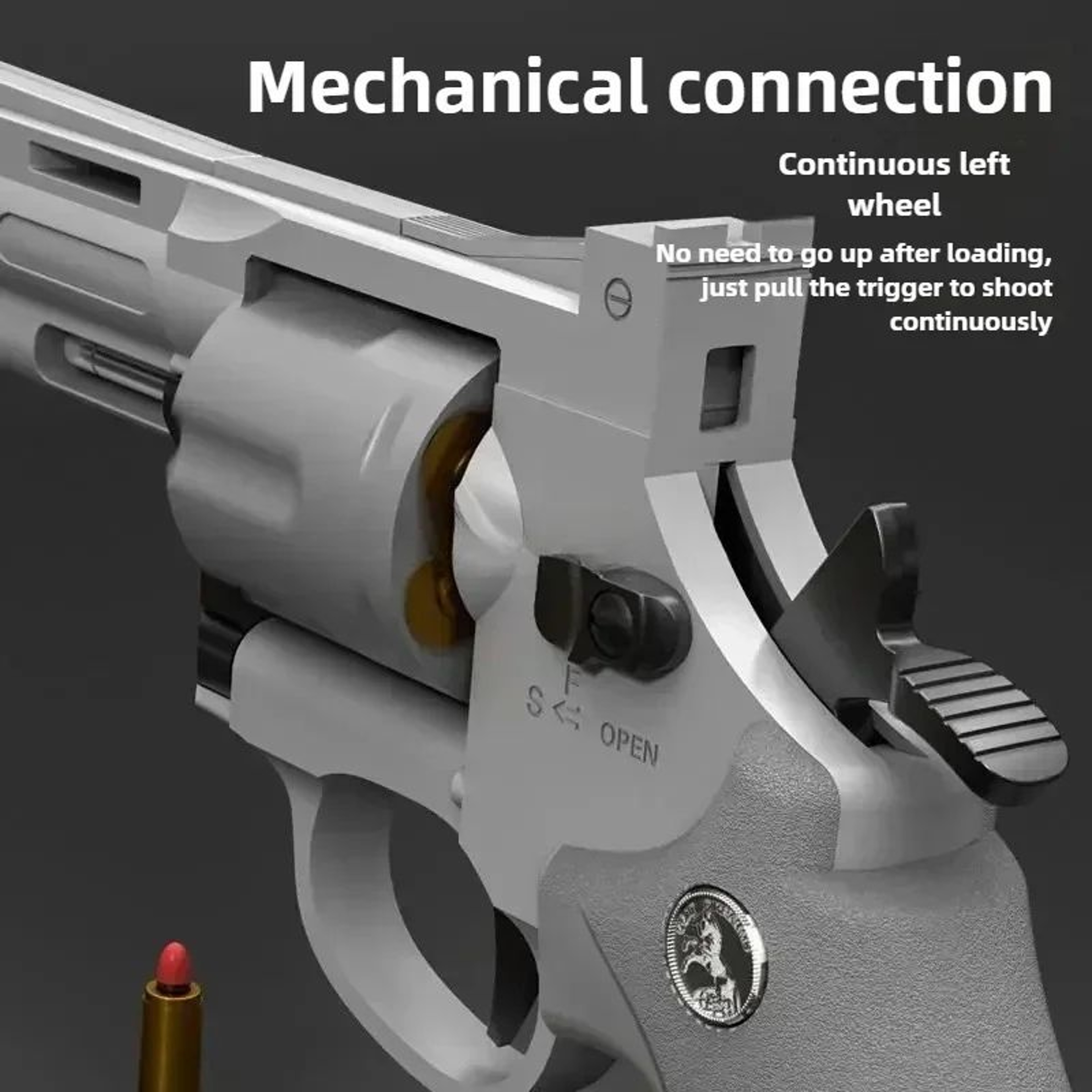 Rotating Cylinder Soft Dart Blaster 0