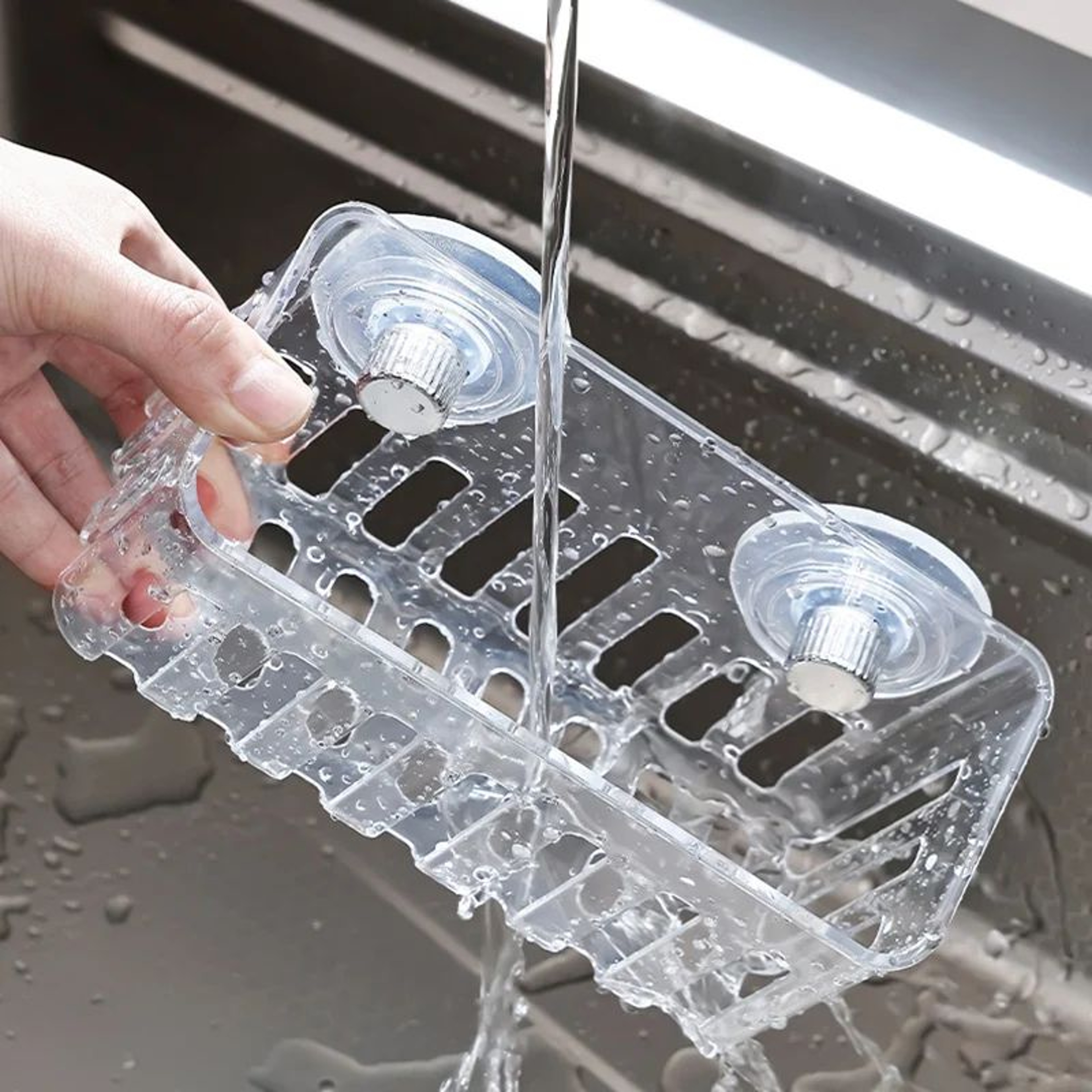 Suction Cup Sink Caddy Organizer 3