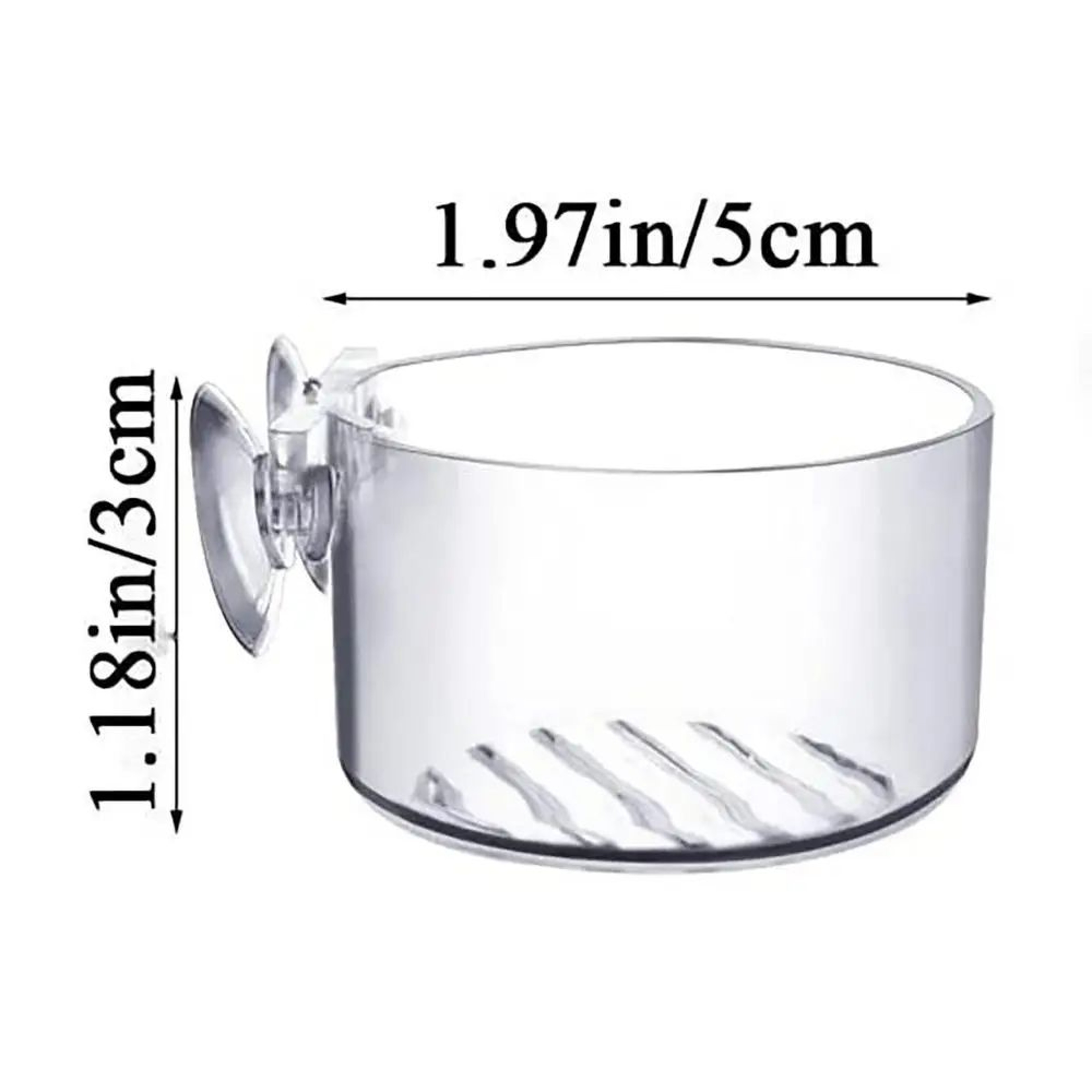 Acrylic Aquarium Plant Holder Cup 7