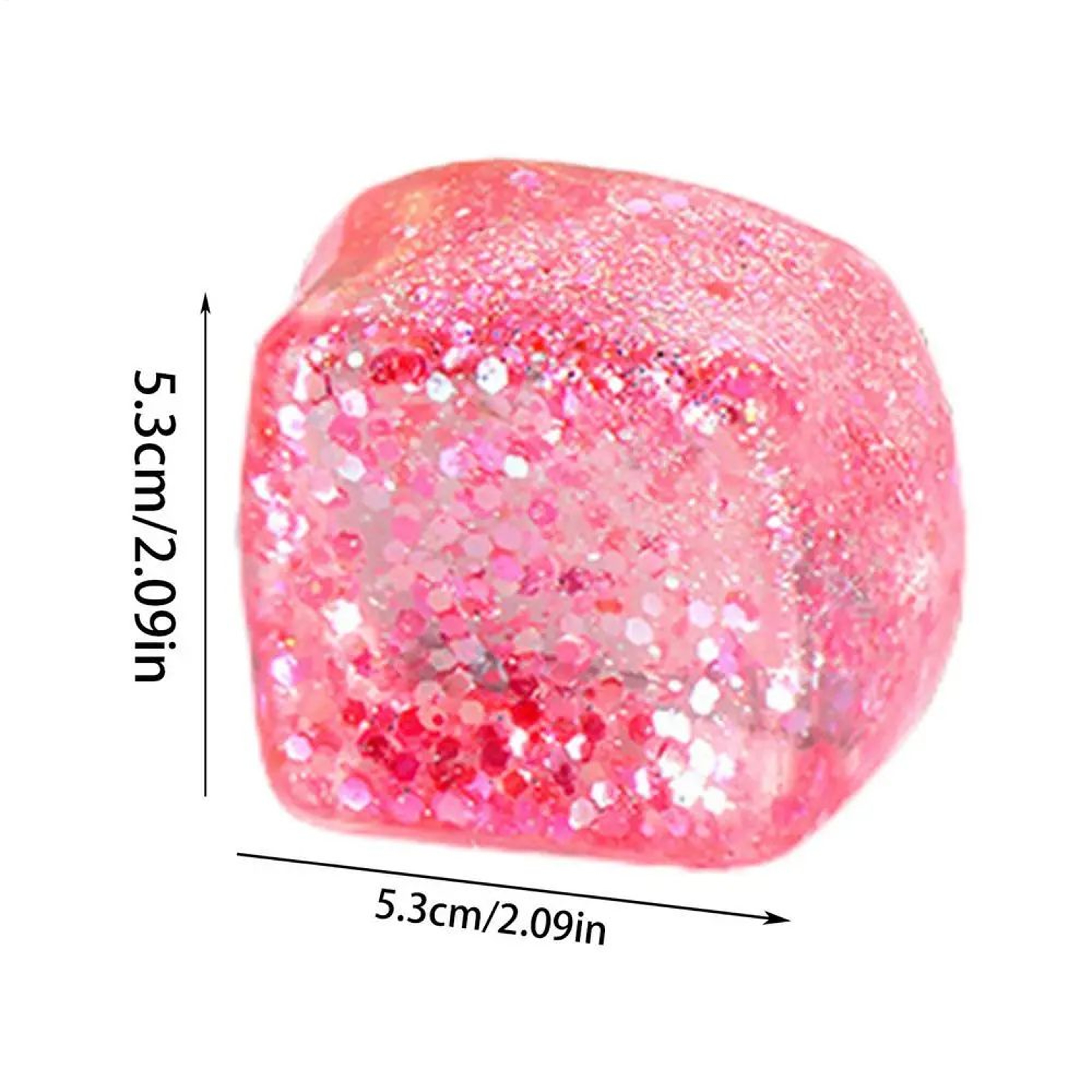 Slow Rebound Colorful Cube Squeeze Toy 11