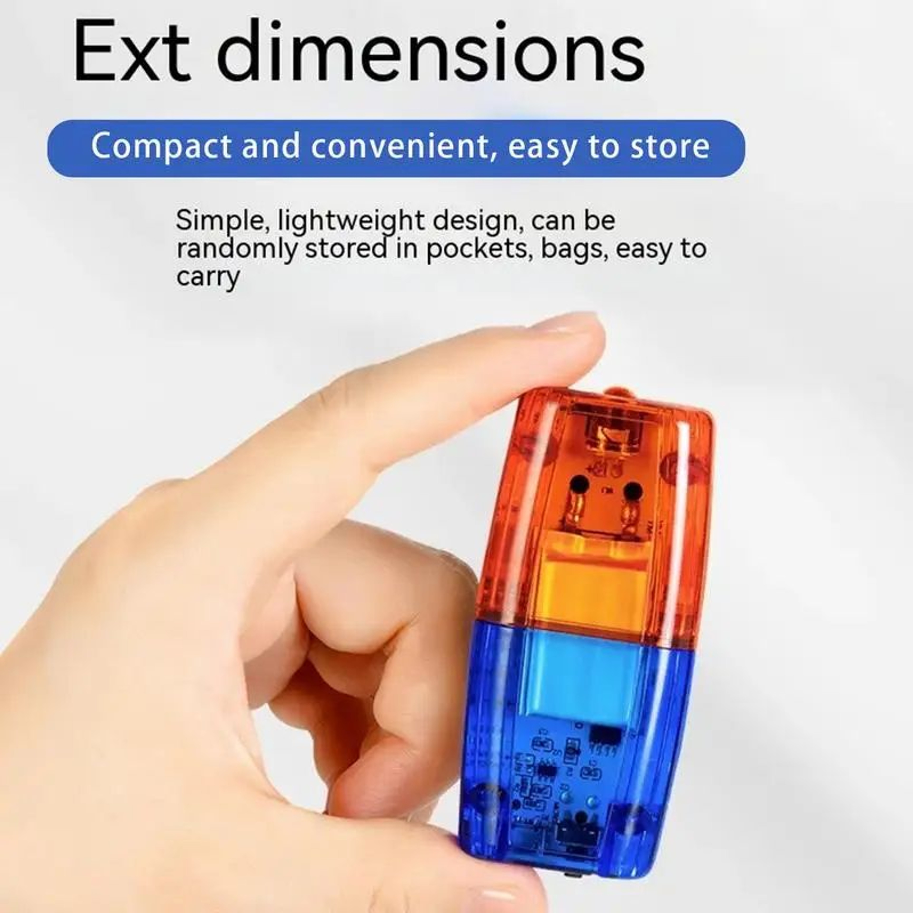 Rechargeable Clip On LED Warning Light 1