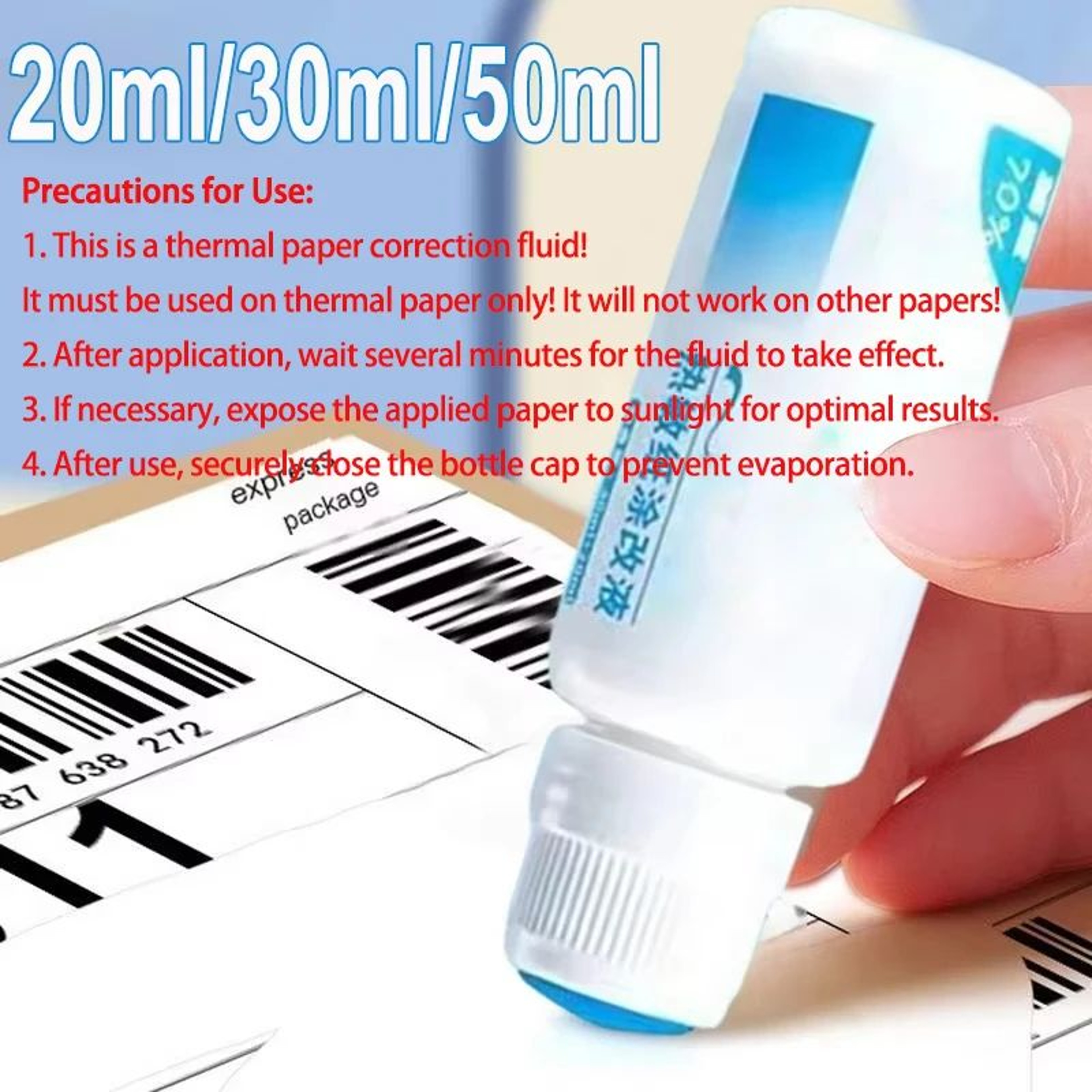 Fast Drying Privacy Information Cover Fluid 0
