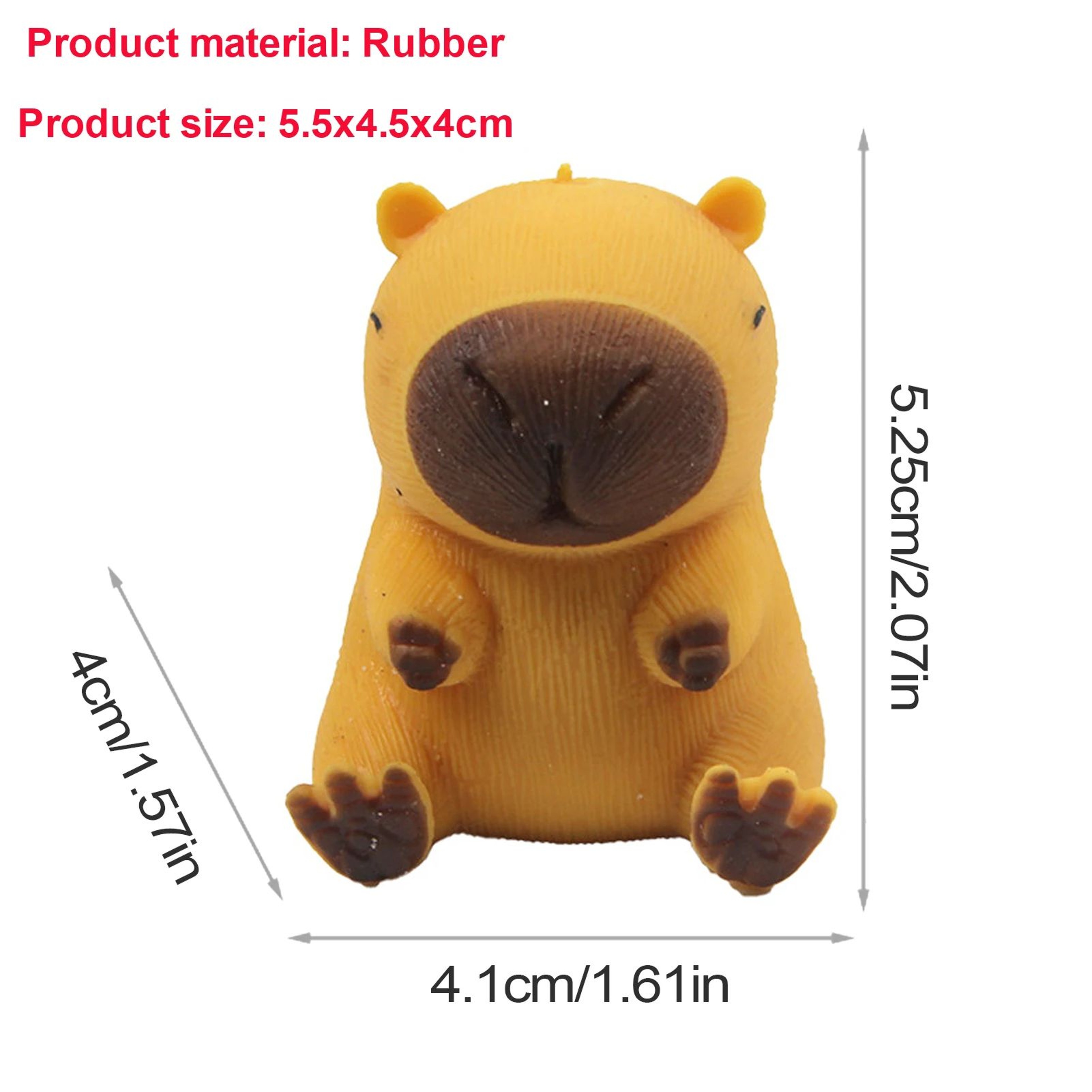 Cute Capybara Squishy Squeeze Toy 8