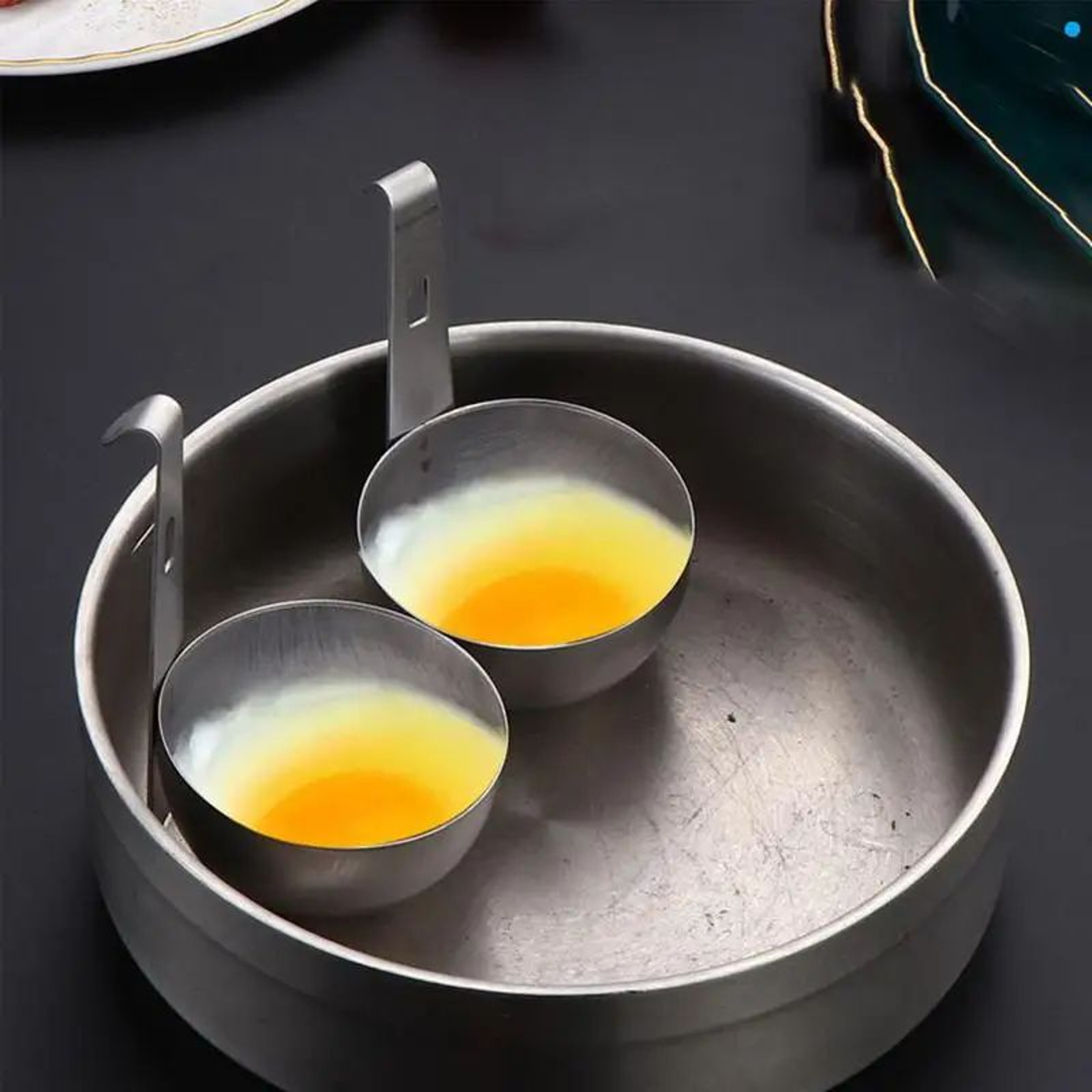 Stainless Steel Egg Poacher Cup 0