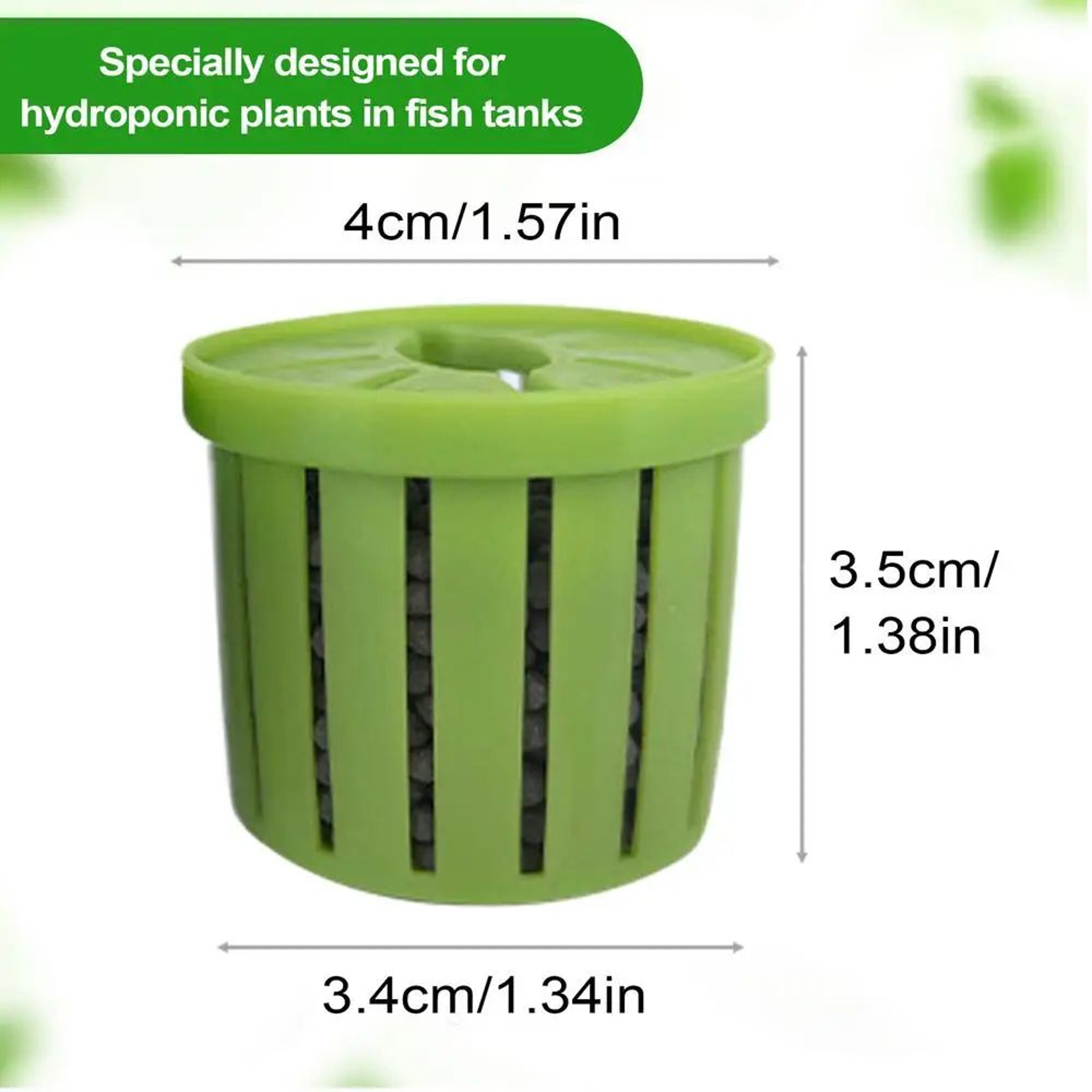 4 Piece Aquarium Hydroponic Plant Baskets 7