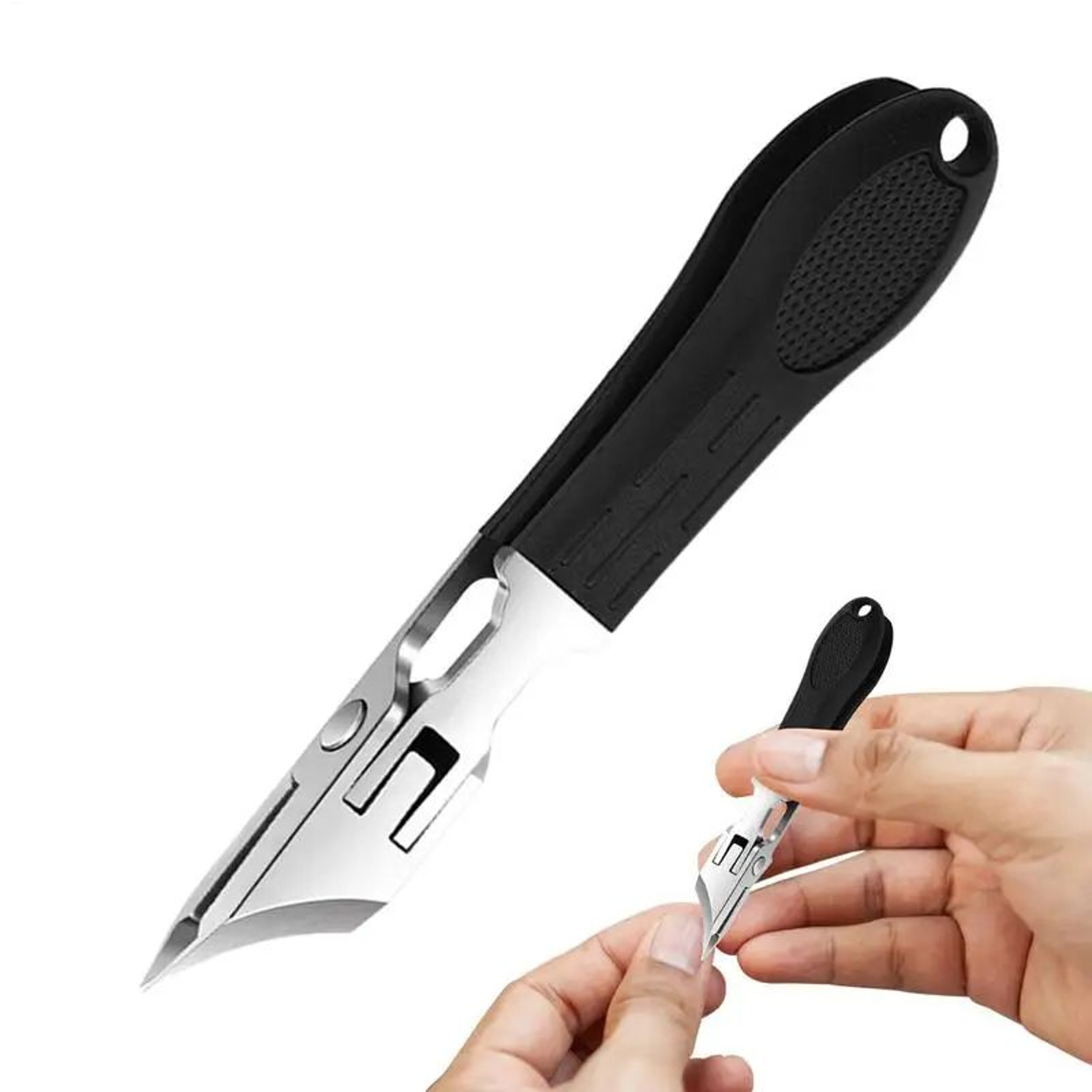 Curved Stainless Steel Nail Clipper 1