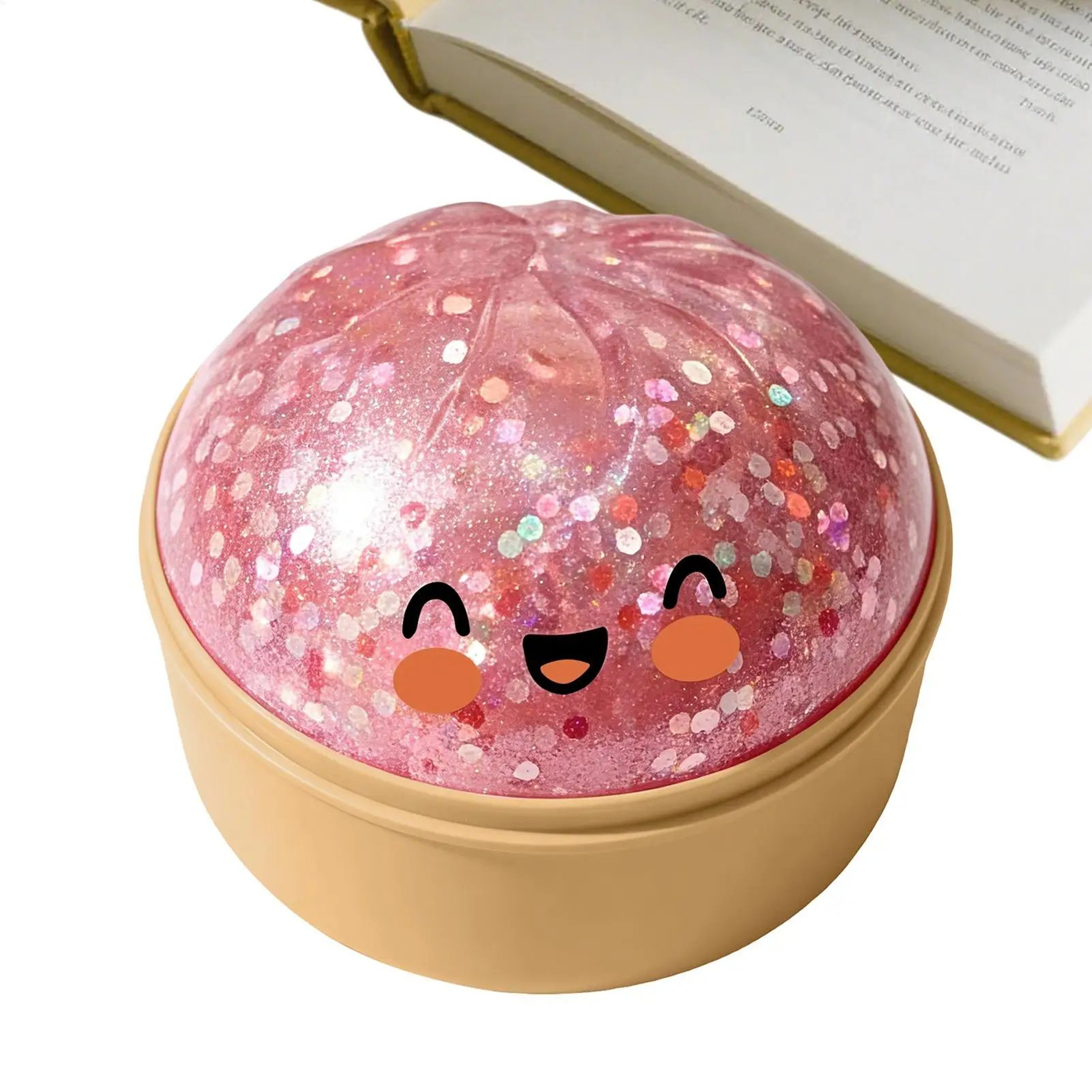 Glitter Rainbow Dumpling Squeeze Toy 3
