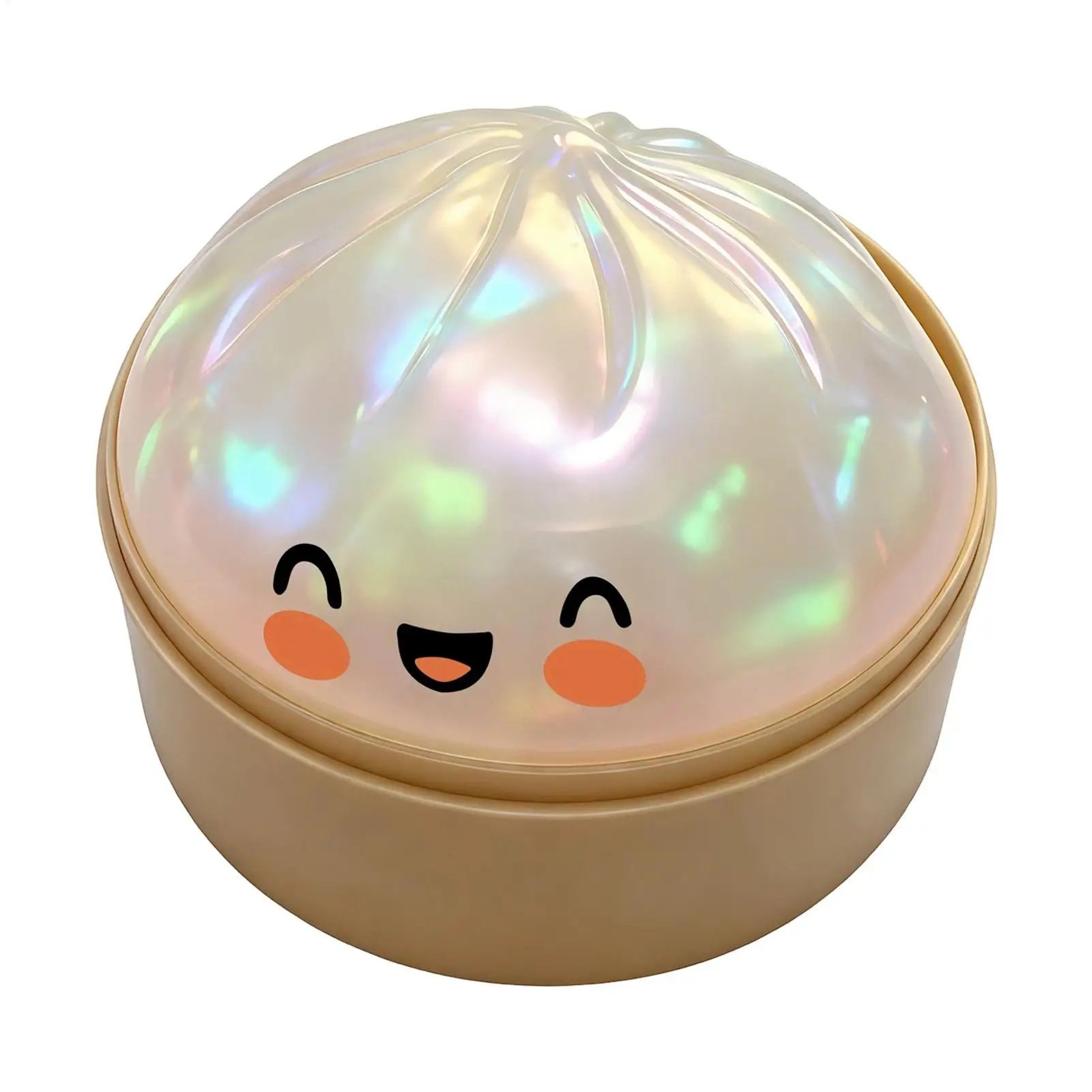 Glitter Rainbow Dumpling Squeeze Toy 0