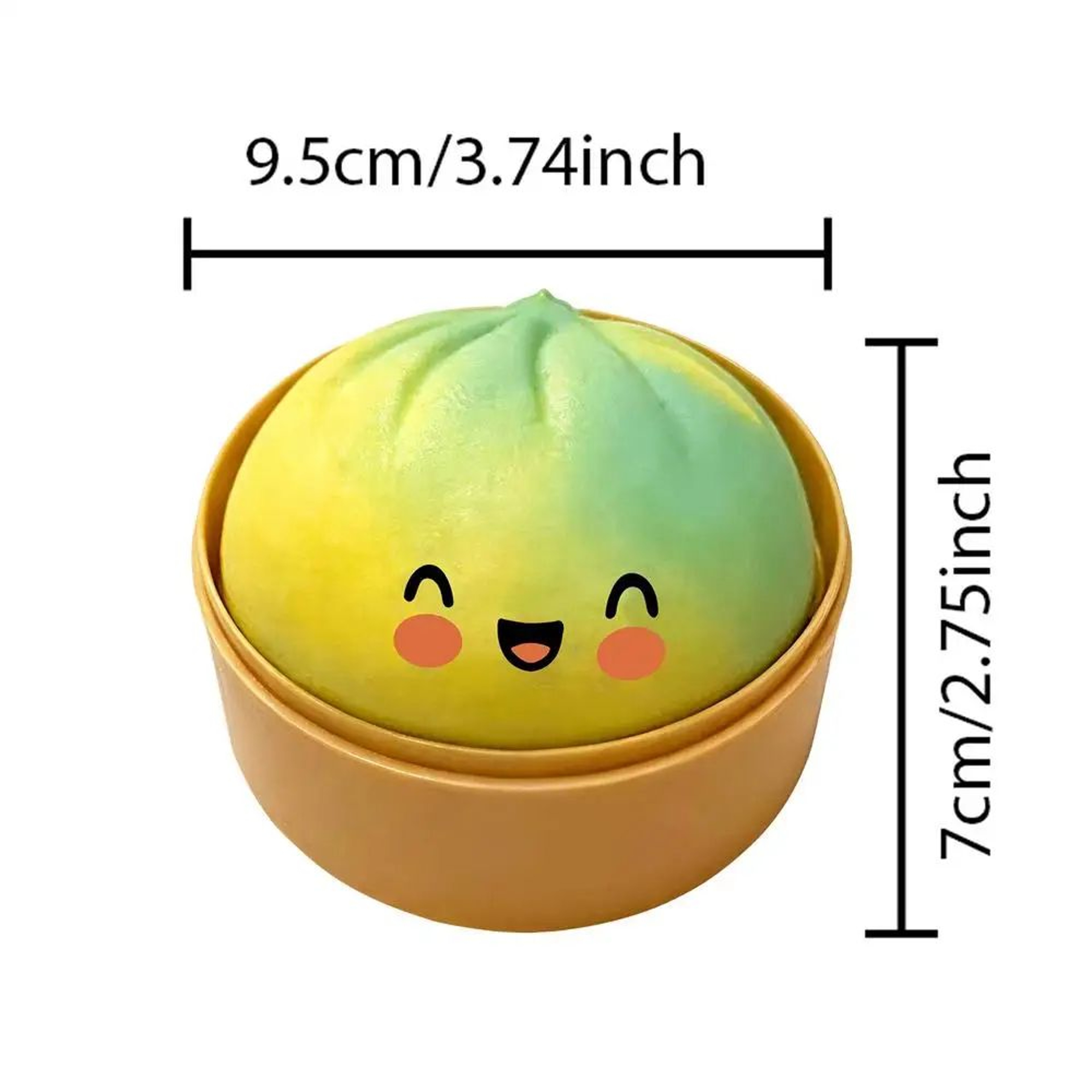 Glitter Rainbow Dumpling Squeeze Toy 10