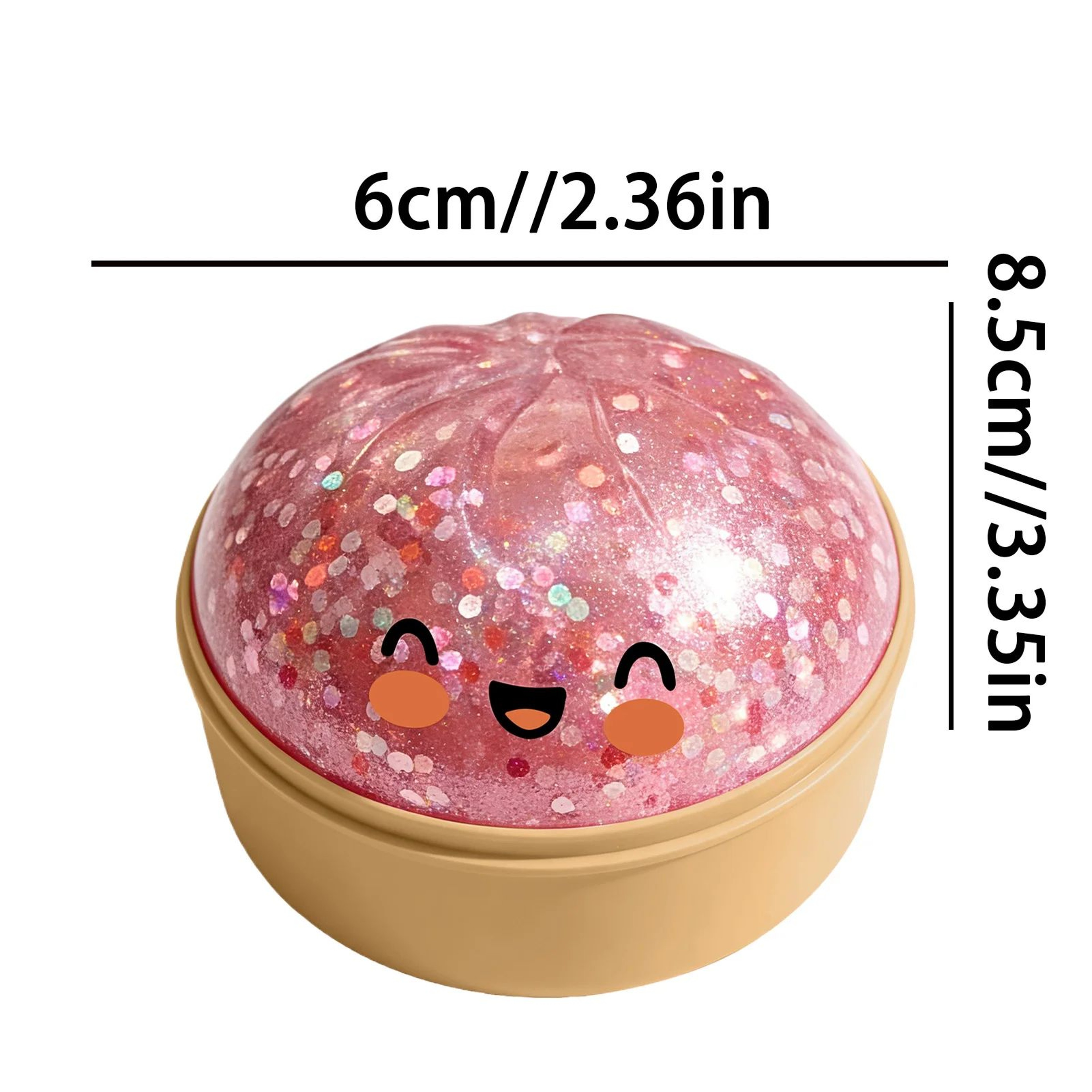 Glitter Rainbow Dumpling Squeeze Toy 21