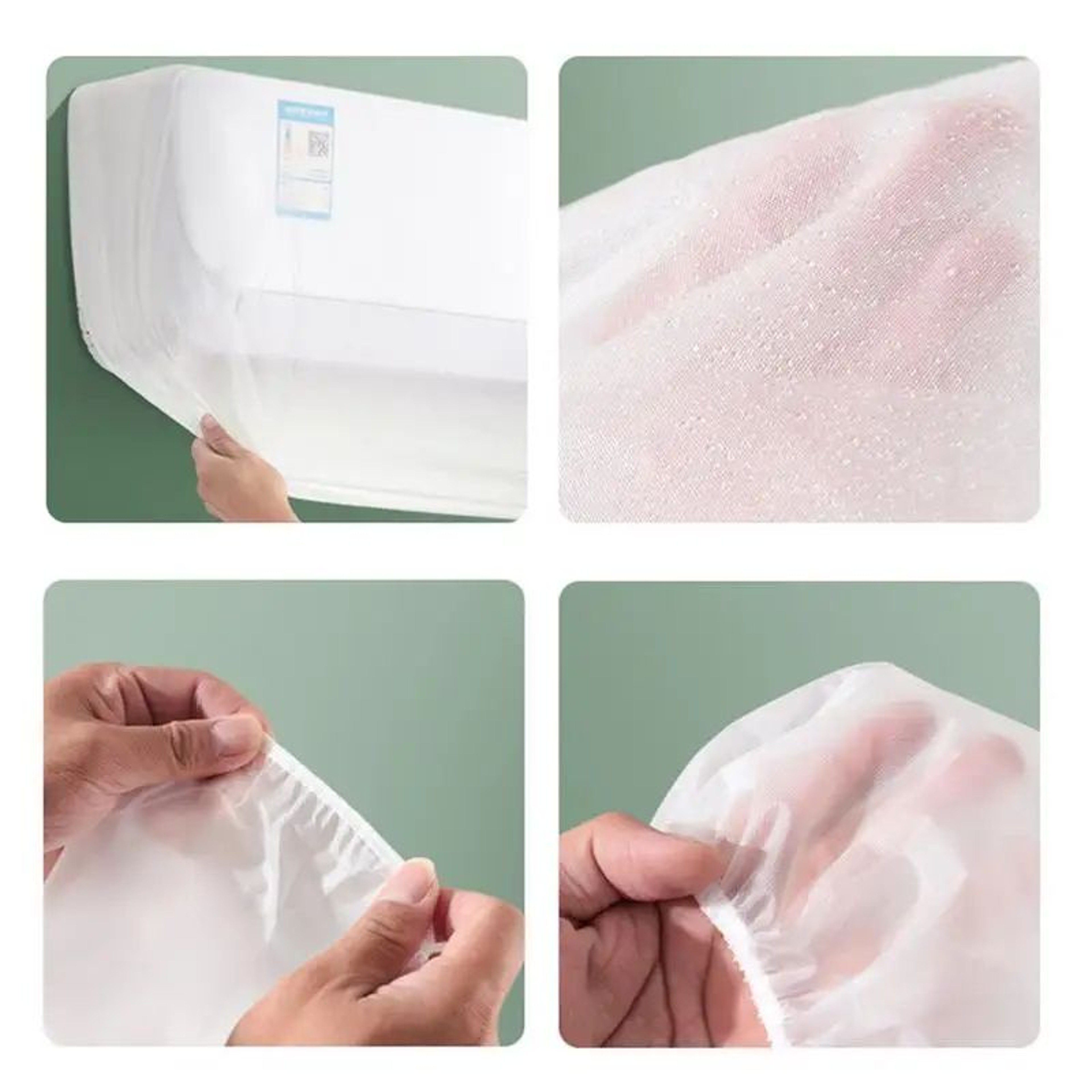 Full Coverage Wall AC Dust Cover 2