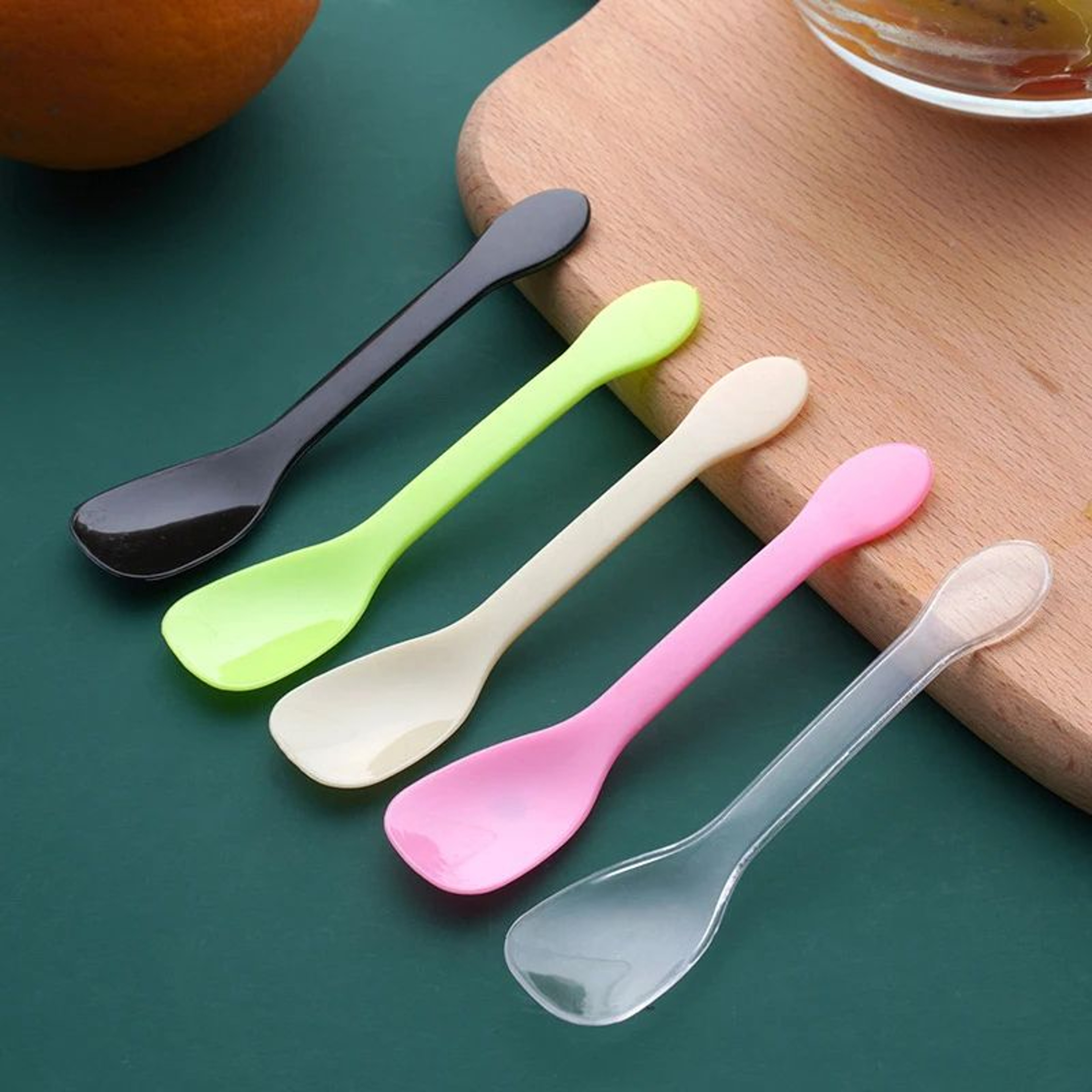 100 Piece Mini Dessert Spoon Set 1