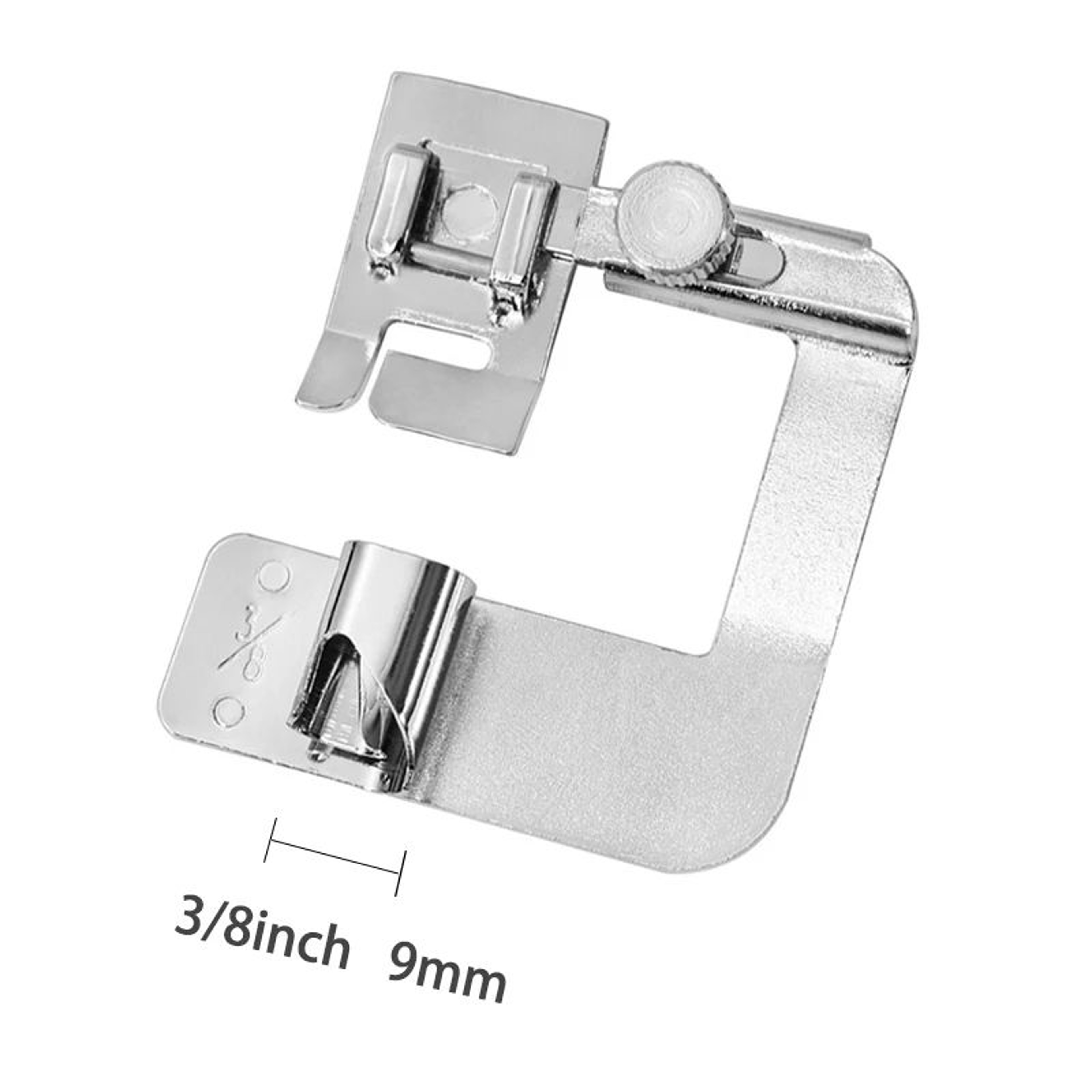 Adjustable Rolled Hem Sewing Machine Foot 12