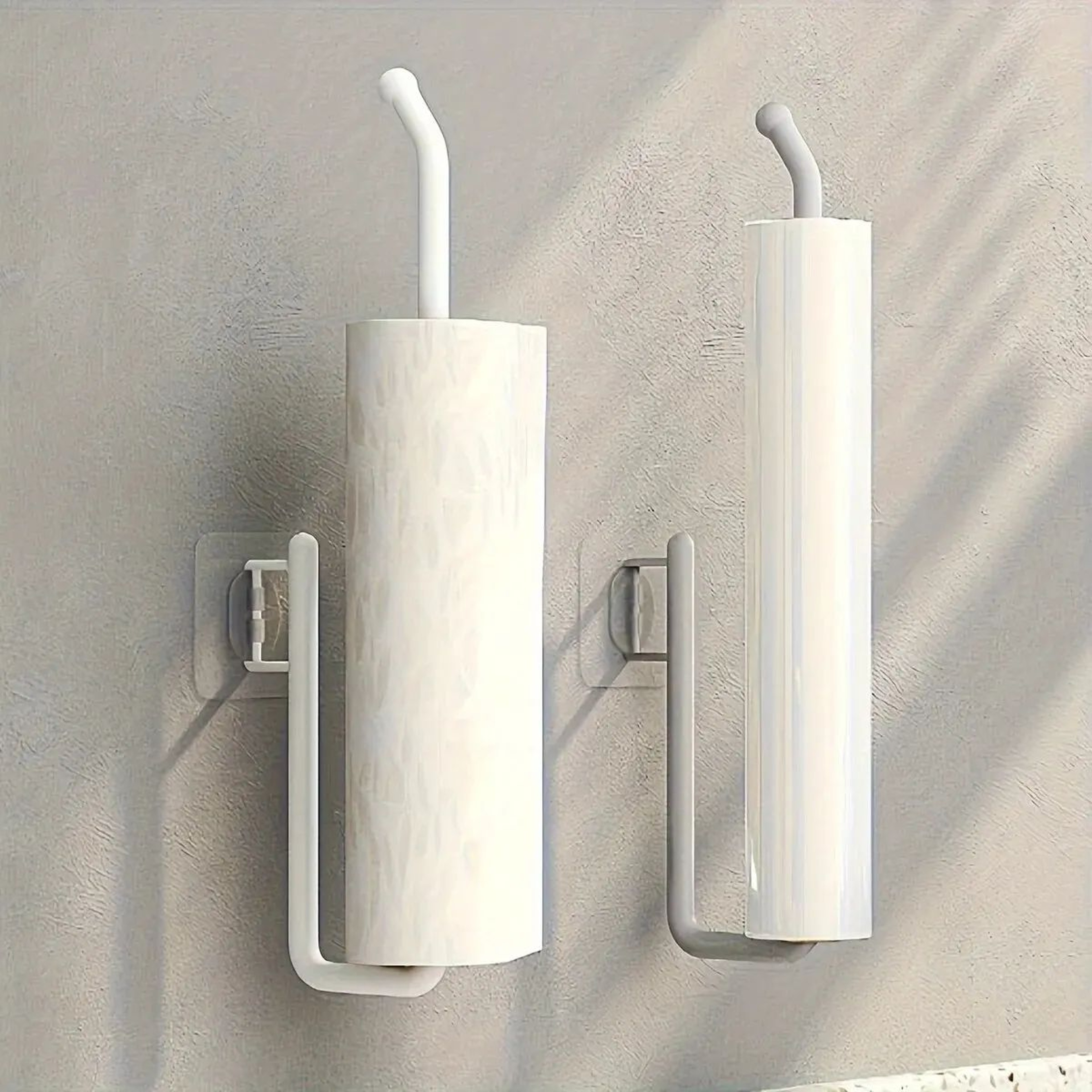 No Drill Wall Mounted Paper Towel Holder 1